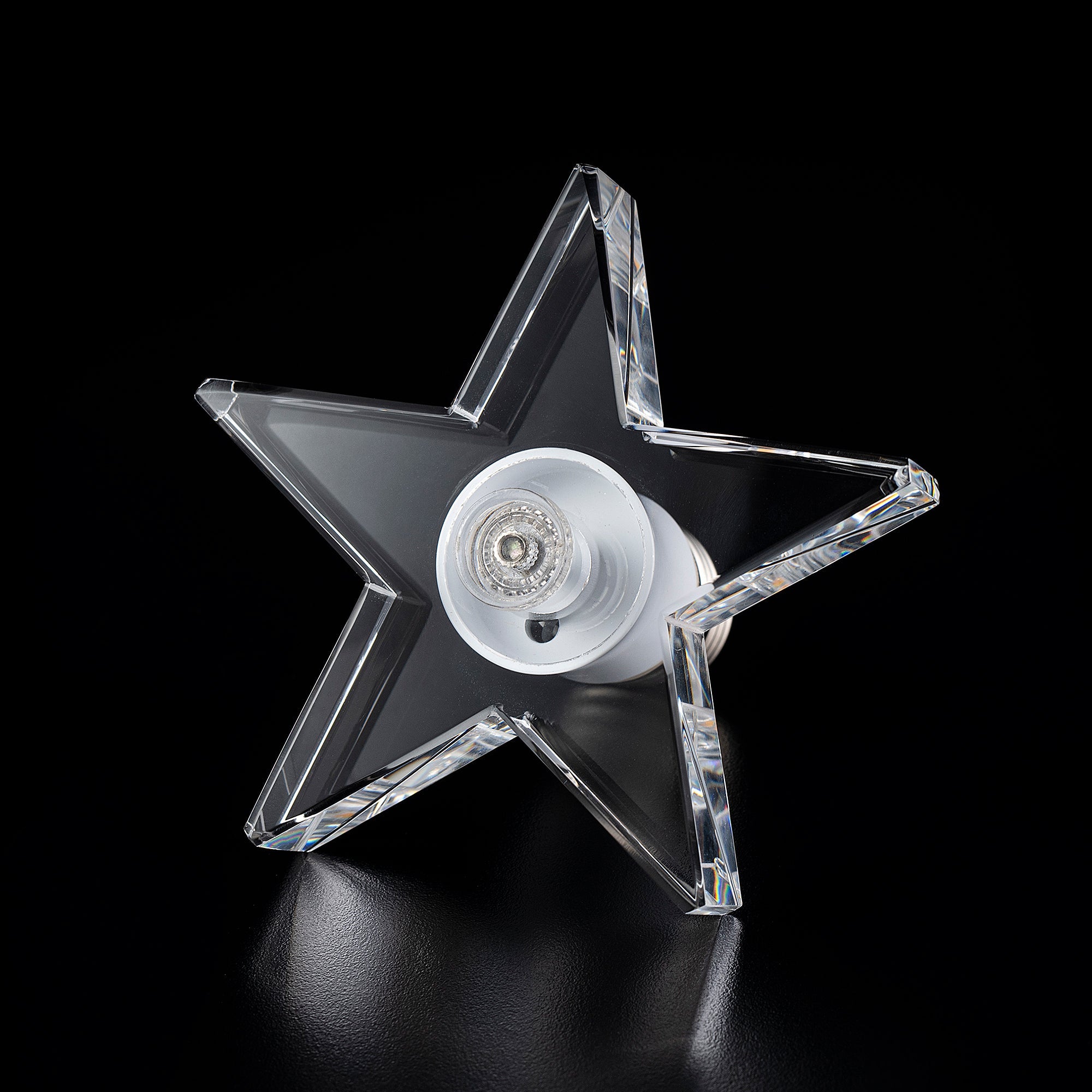 STAR Crystal LED Light Bulb - Energy Efficient, Dimmable, Large Size for Chandeliers & Home Decor