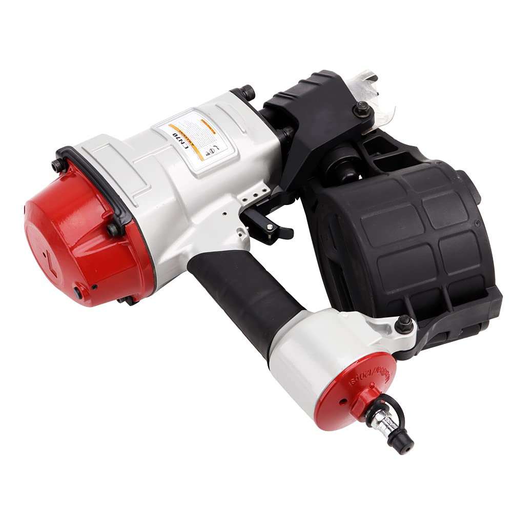18 Gauge 15° Coil Roofing Nail Gun - Pneumatic 1-3/4