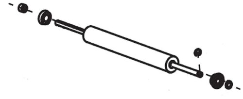 Zebra 220 Kit Platen Roller - Replacement Printer Roller for Zebra ZT220 Series | Perfect for Shipping Labels, Barcode Printing & Warehouse Logistics
