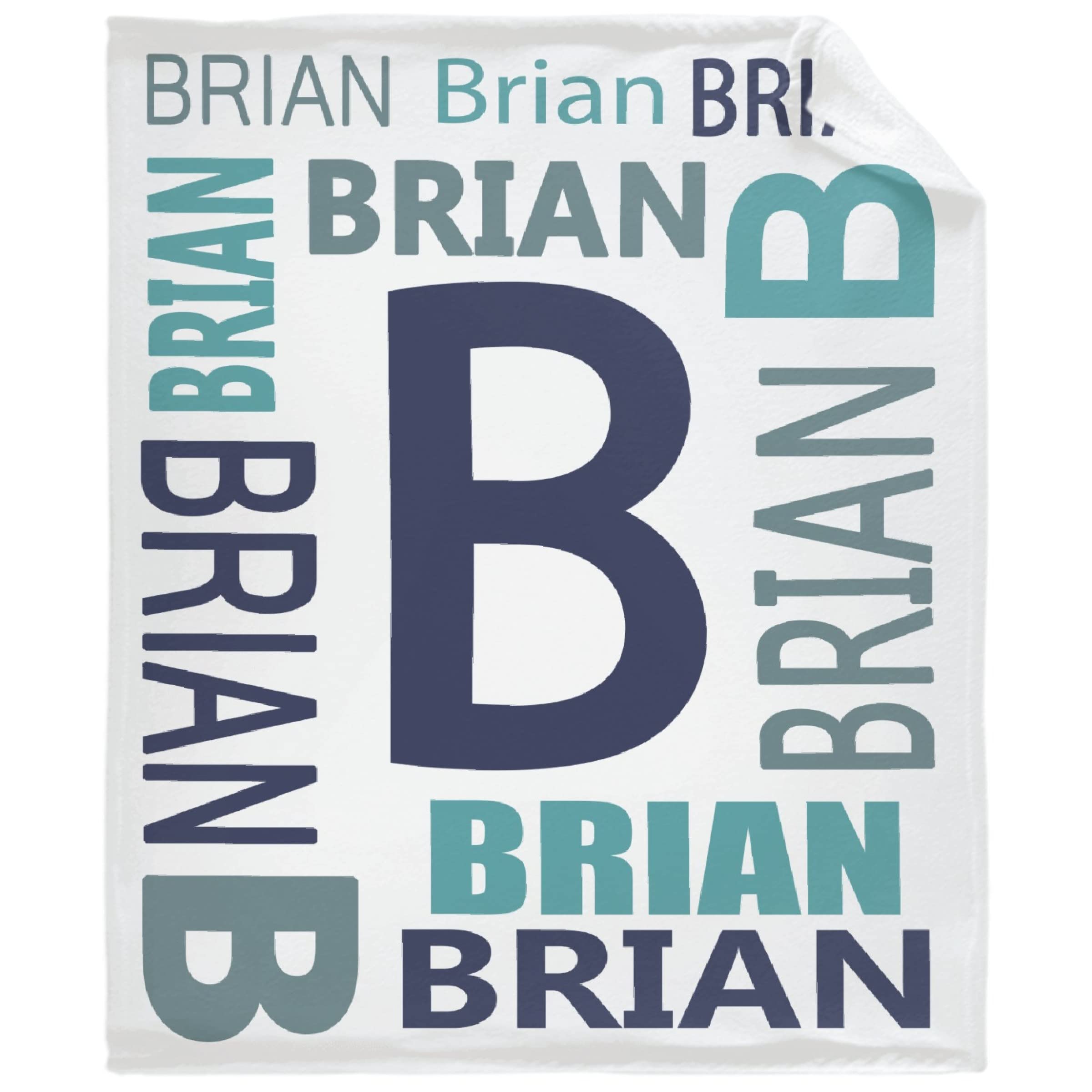 Lynnezilla Personalized Custom Name Blanket for Kids, Teens & Adults - 90