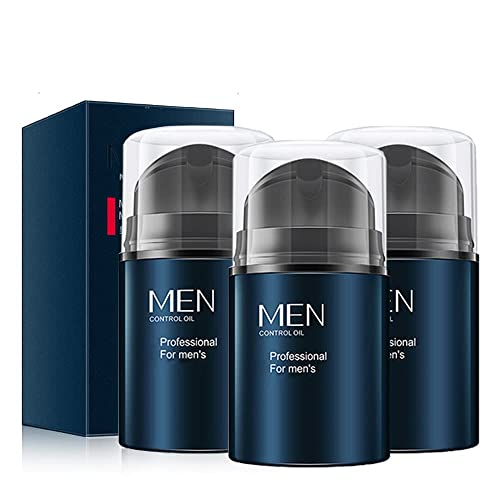 Age Defy Men's All-in-One Face Cream - Anti-Wrinkle & Moisturizing Cream for Men, Revitalizing Skincare Treatment (3-Pack) | Daily Hydration & Wrinkle Reduction for Healthier Skin