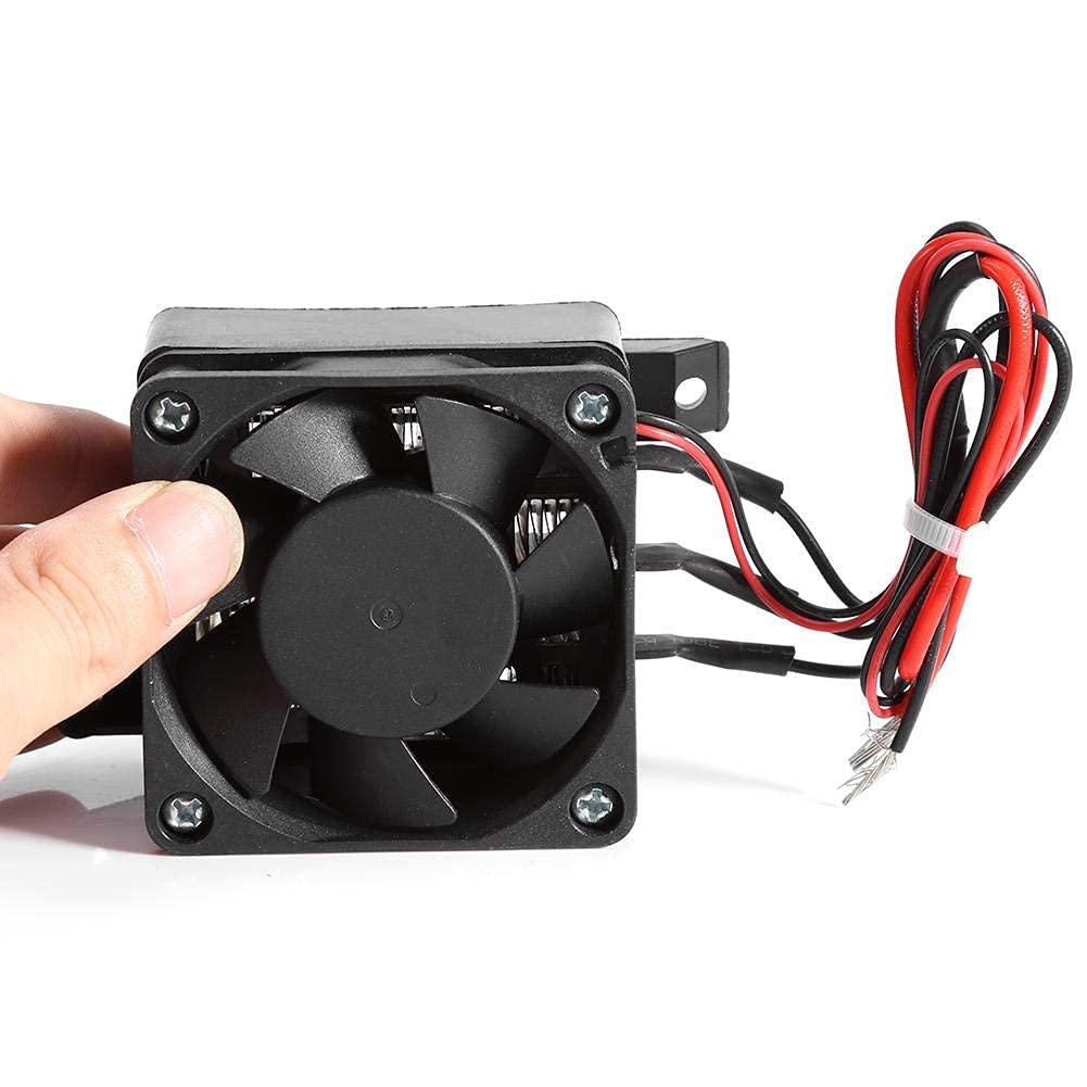 12V 150W PTC Electric Fan Heater with Constant Temperature - Portable Auto Heater for Small Spaces, Cars, Offices & Home Use