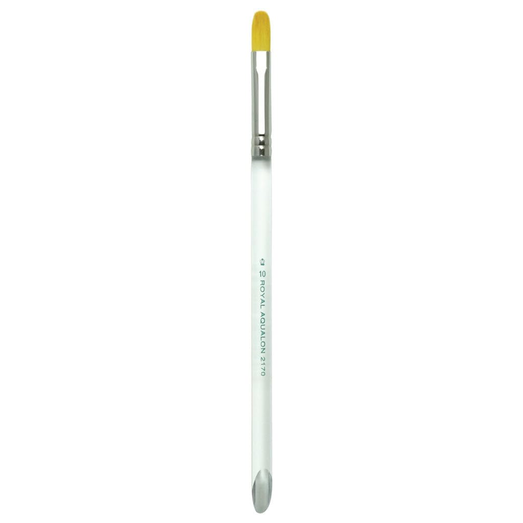 ROYAL BRUSH Aqualon Filbert #8 Paint Brush - Professional Artist Brush Set for Oil & Acrylic Painting - Perfect for Canvas, Wood & Fabric Art Projects