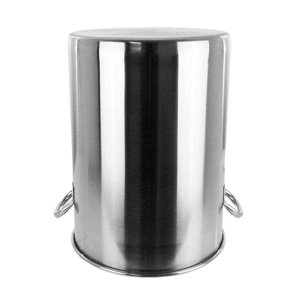 42 Quart Stainless Steel Stock Pot with Strainer Basket - Commercial Grade Fryer & Cooking Pot (16