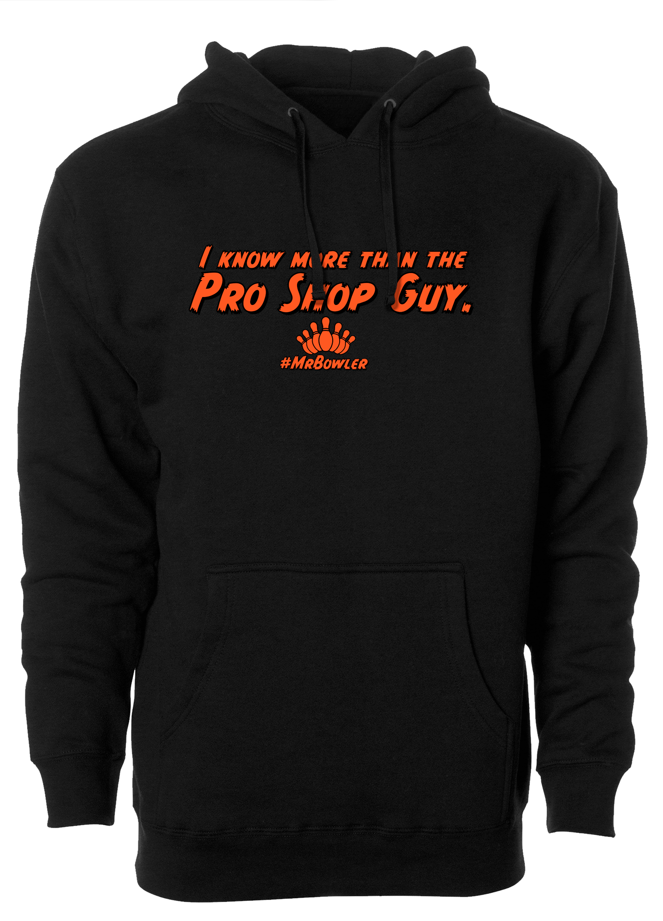 MrBowler Mr Know It All Tee Hoodie - Funny Sarcastic Graphic Pullover Sweatshirt for Men & Women | Perfect for Casual Wear, Gifts & College Outfits