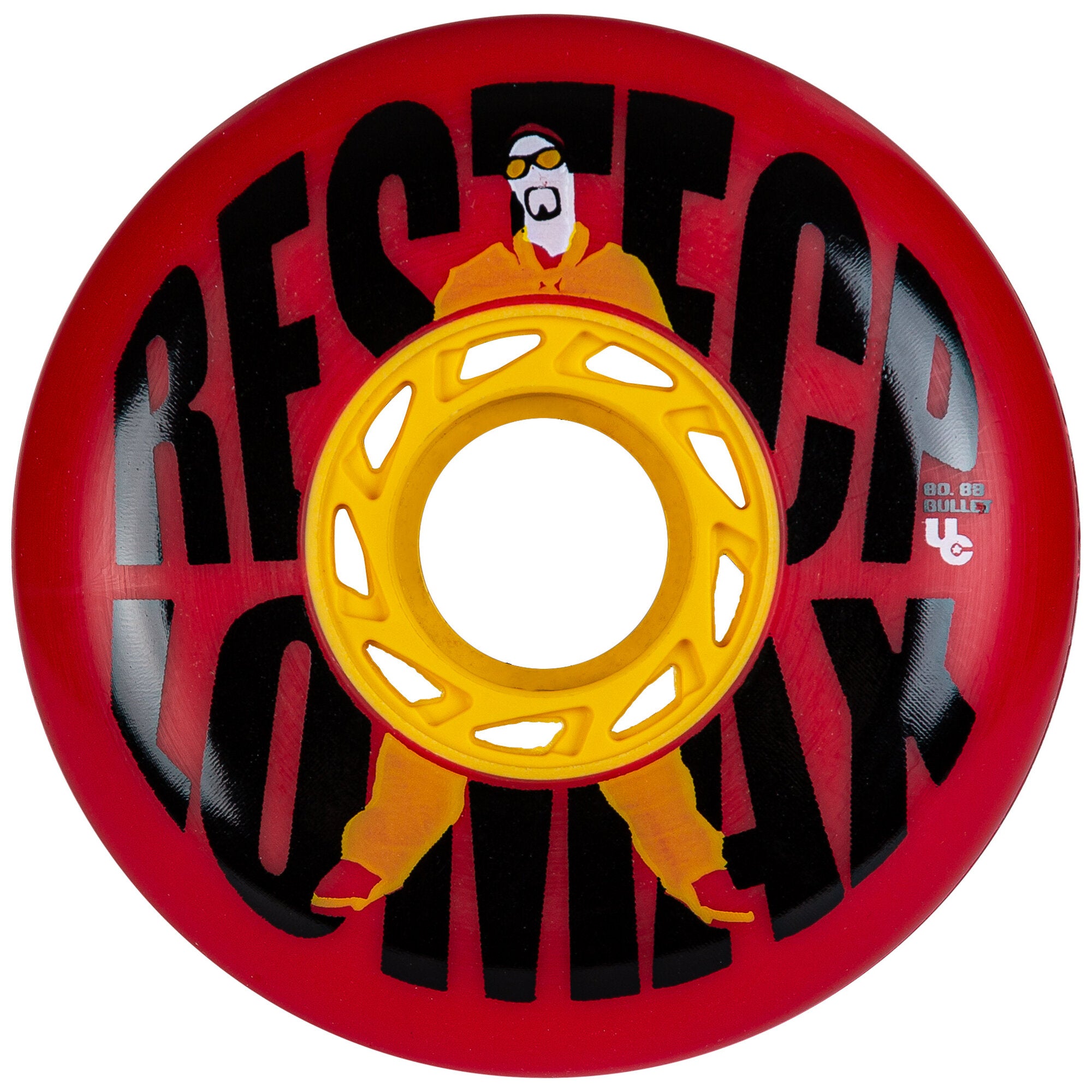 Nick Lomax Movie 80/88A Wheels - 4 Pack Set for Skateboards, Longboards & Roller Skates - High Performance Urethane Wheels for Smooth Riding on Streets & Parks