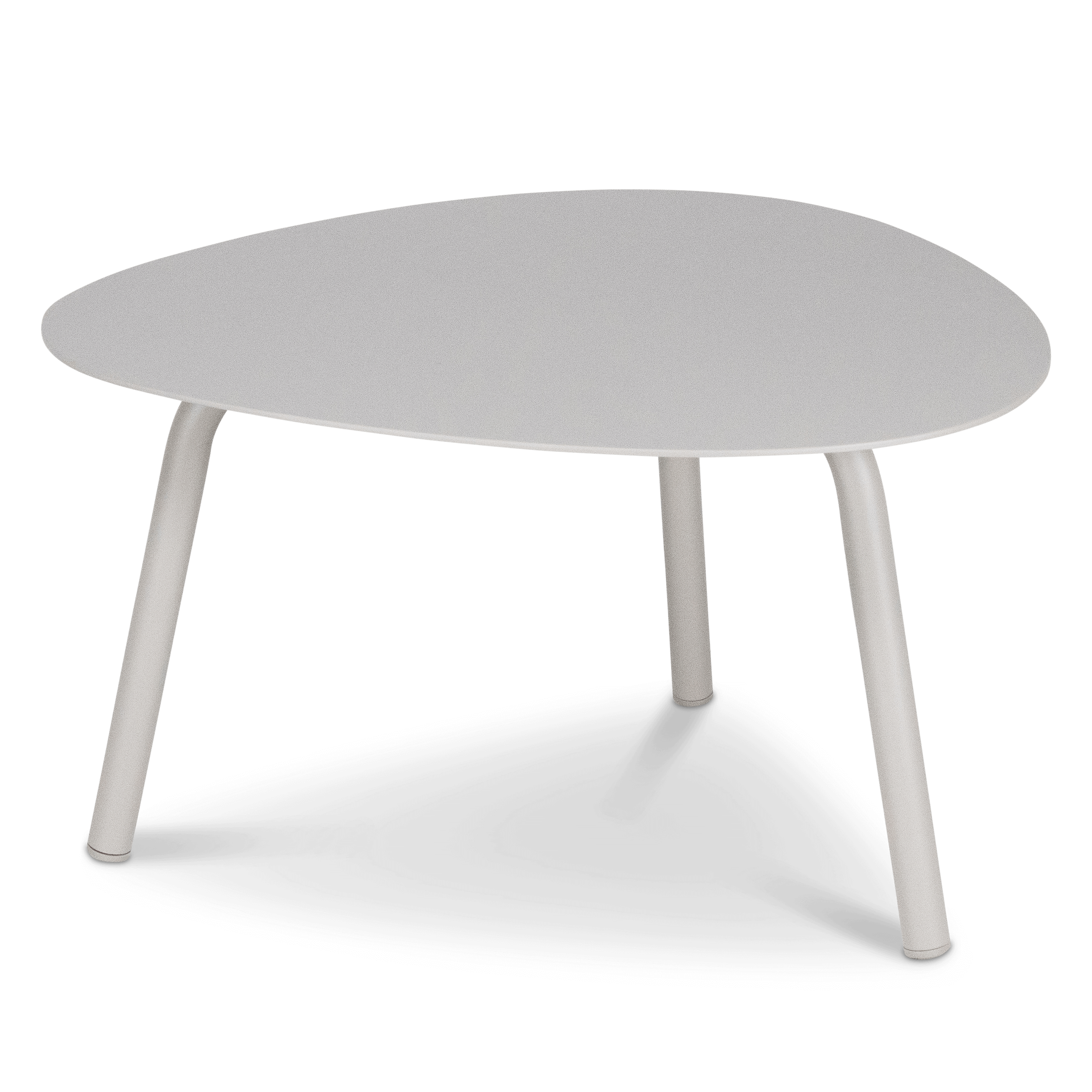 Allure Modern Fawn Side Table - Small End Table for Living Room, Bedroom, or Office - Compact Accent Table with Sturdy Metal Frame