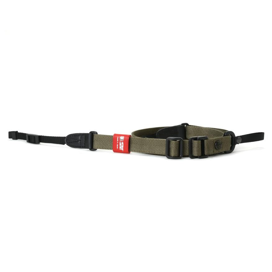 Artisan & Artist ACAM E20 Nylon Camera Strap (Red) - Durable & Comfortable Neck Strap for DSLR, Mirrorless Cameras - Perfect for Travel, Street & Wedding Photography