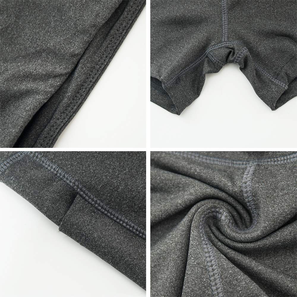NEWITIN 3-Pack High Waist Workout Shorts for Women - Yoga, Running & Gym Shorts with Side Pockets - Breathable & Comfortable Athletic Wear (Ideal for Yoga, Pilates, Jogging & Casual Wear)