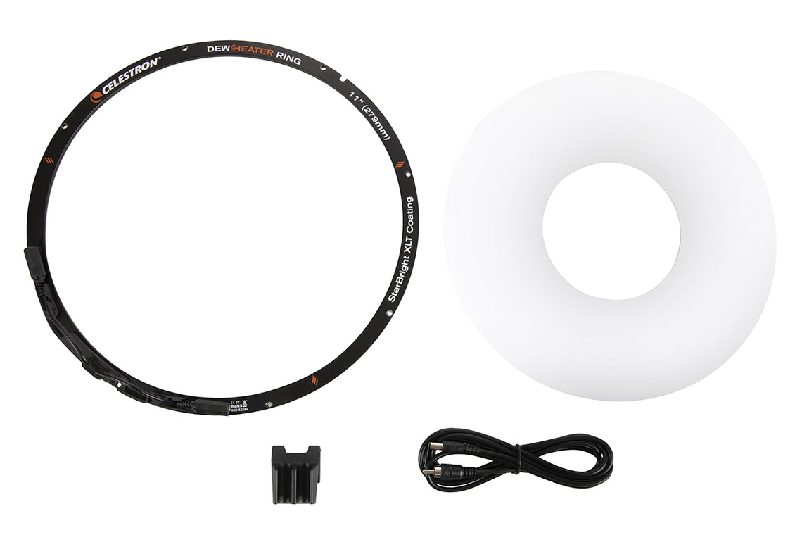 Celestron Dew Heater Ring for Telescopes - Prevents Lens Fogging for Astronomy & Stargazing - Compatible with 11