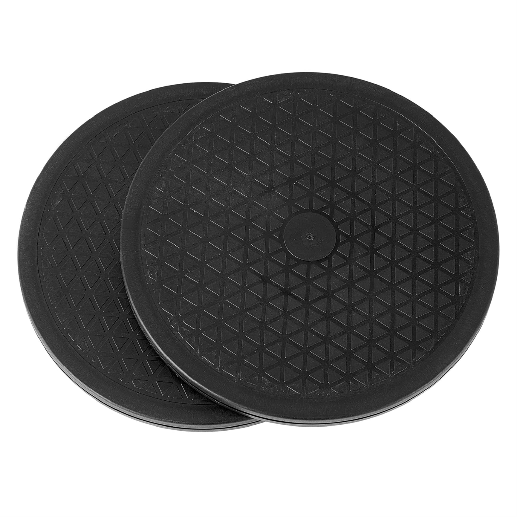 10 Inch Heavy Duty Lazy Susan Turntable Swivel Base - 2 Pack | Rotating Stand for TV, Plants, Painting & Bonsai | Durable Kitchen & Craft Organizer for Smooth 360° Rotation