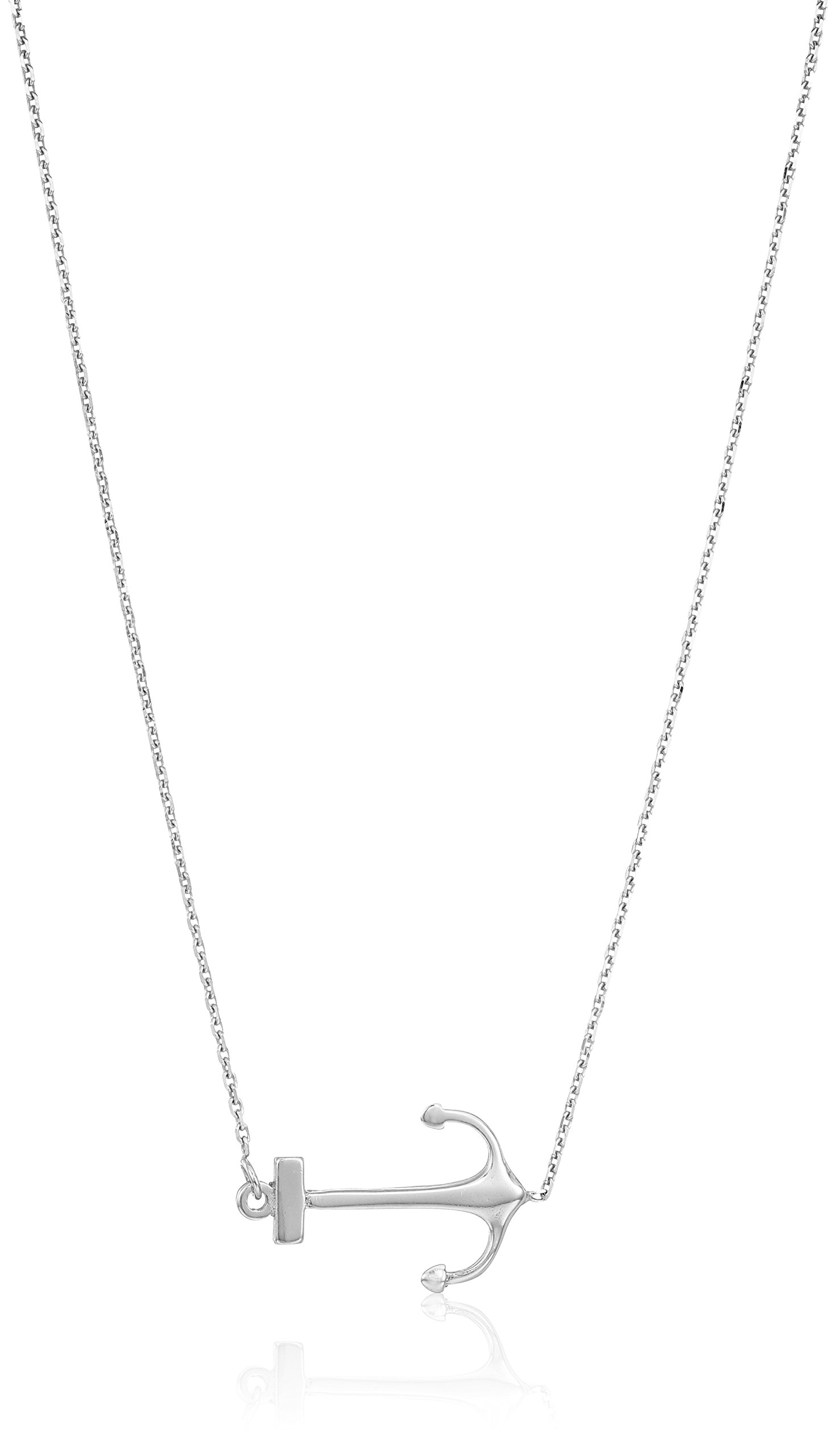 14K Gold Anchor Pendant Necklace for Women - Dainty Nautical Jewelry Gift for Her - Perfect for Everyday Wear, Beach Outfits & Special Occasions