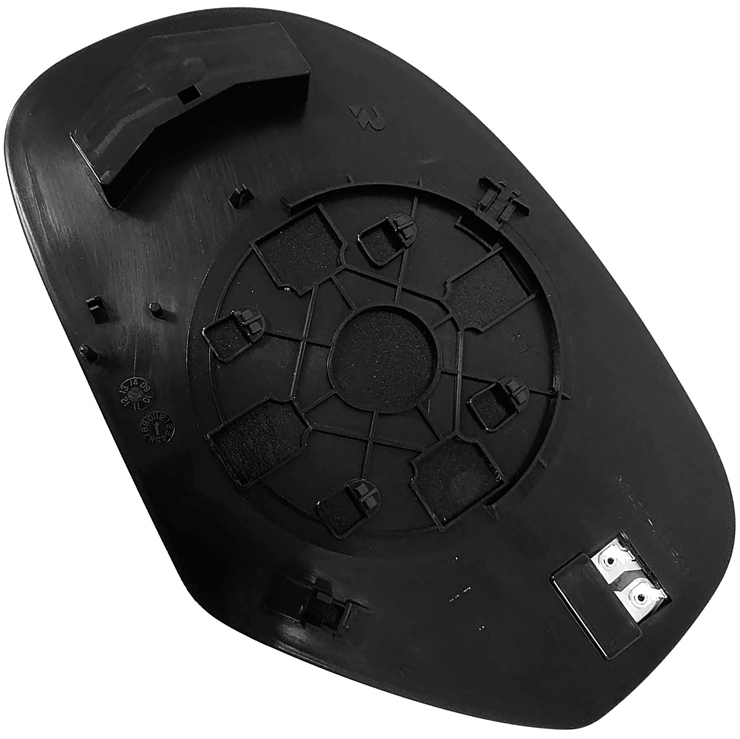 APDTY 67193 Replacement Mirror with Plastic Backing - Perfect for Car, Truck & Van Side View Mirror Repair & Replacement