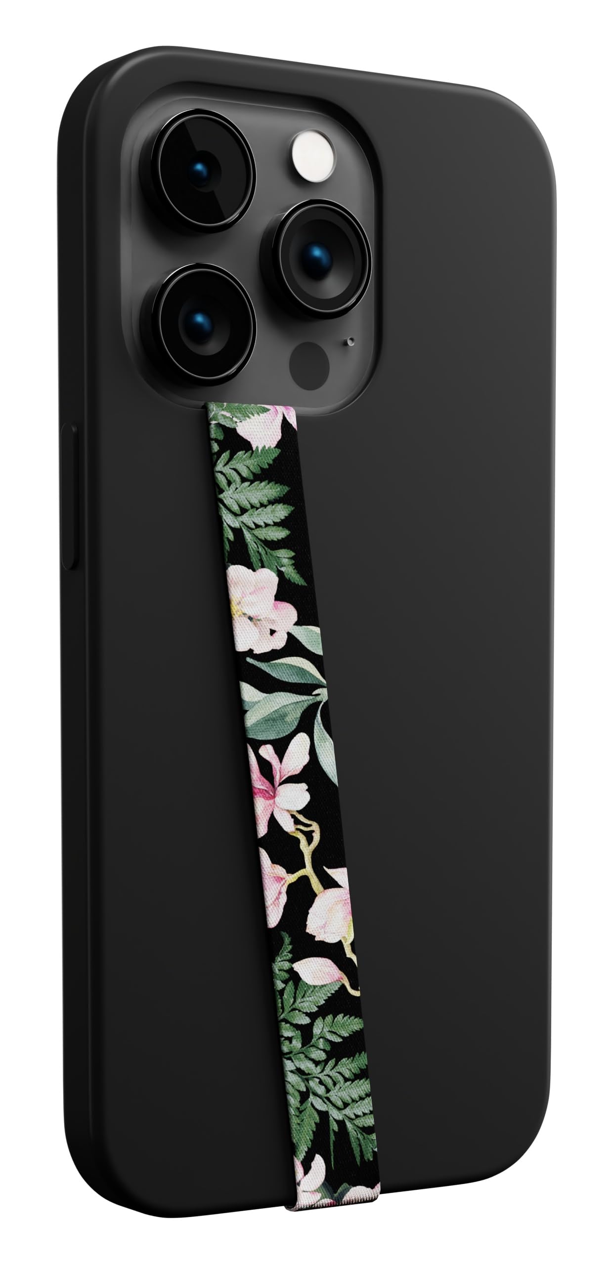 Non-Elastic Phone Grip Strap Holder for Hands - Small Lightweight Discreet Finger Loop for Cell Phones | Perfect for One-Handed Use, Gaming, and Preventing Drops
