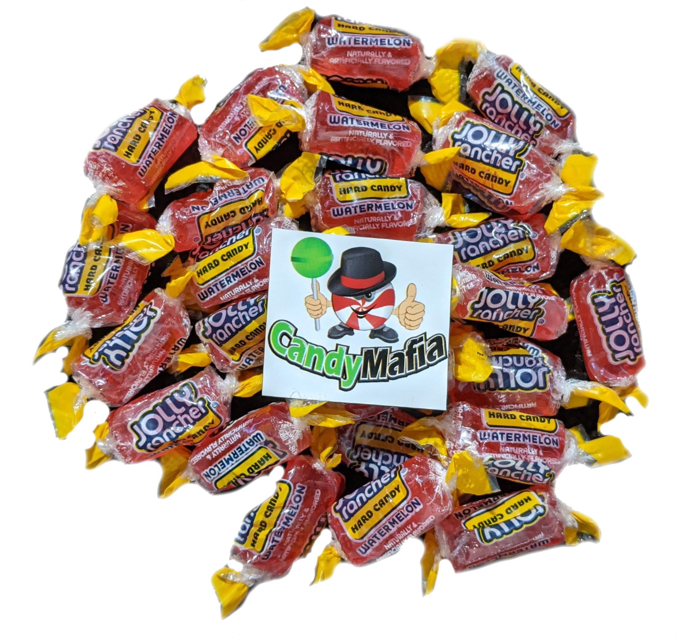 CandyMafia® Jolly Ranchers® Hard Candy Assortment - 1.2 Pound Bulk Bag with Watermelon Flavor Magnet - Perfect for Office Snacks, Party Favors & Halloween Treats