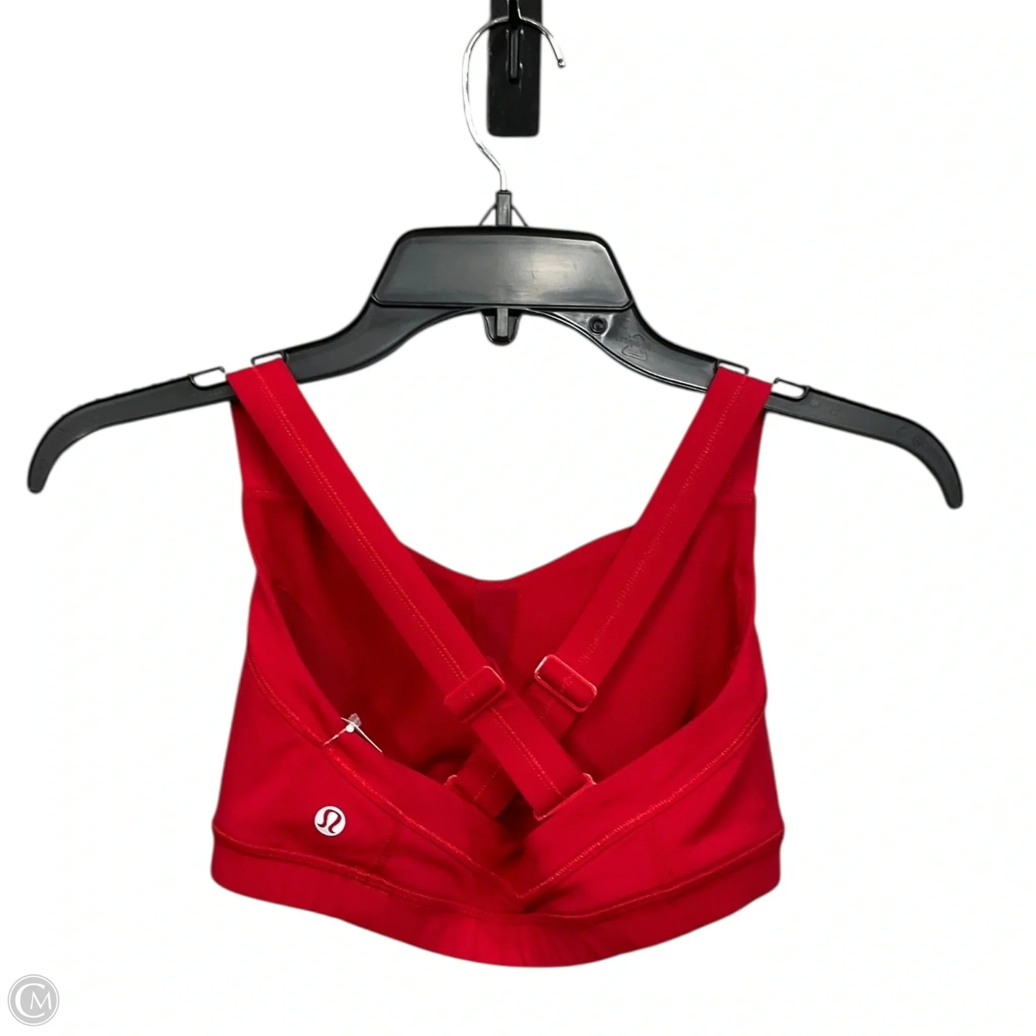 Lululemon Red Athletic Sports Bra Medium - High-Impact Workout, Yoga & Running Support for Active Women