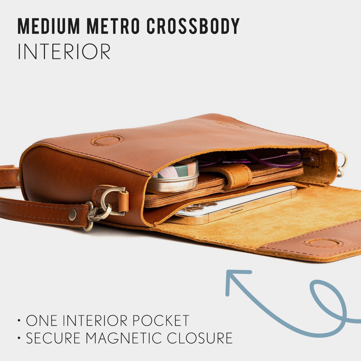 Stylish Metro Crossbody Bag for Women - Trendy Shoulder Purse with Adjustable Strap, Perfect for Travel, Shopping & Everyday Use
