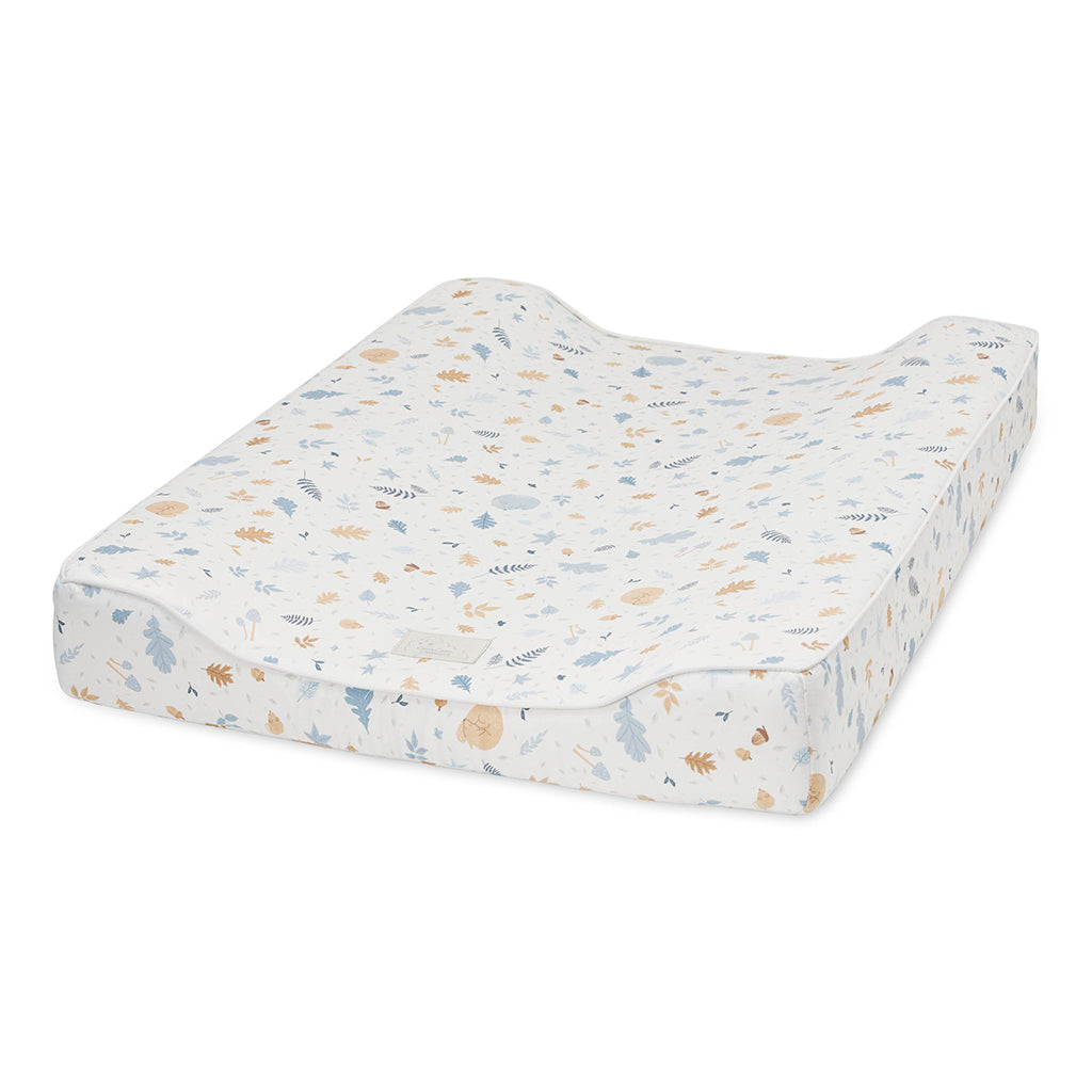 Cam Cam Copenhagen Baby Changing Cushion - Organic Cotton Soft (OCS) Forest Pattern | Waterproof Portable Diaper Changing Pad for Nursery, Travel & On-the-Go Parenting