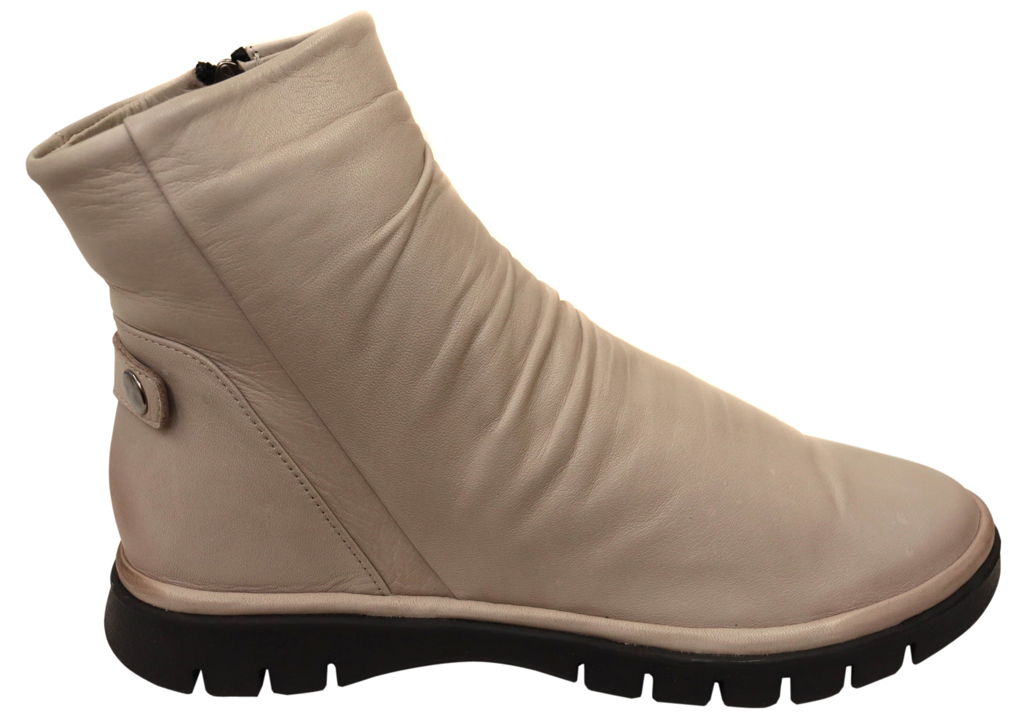 Orizonte Salony Women's European Comfortable Leather Ankle Boots - Stylish & Comfortable Winter Boots for Women, Perfect for Office, Casual Outings & Travel