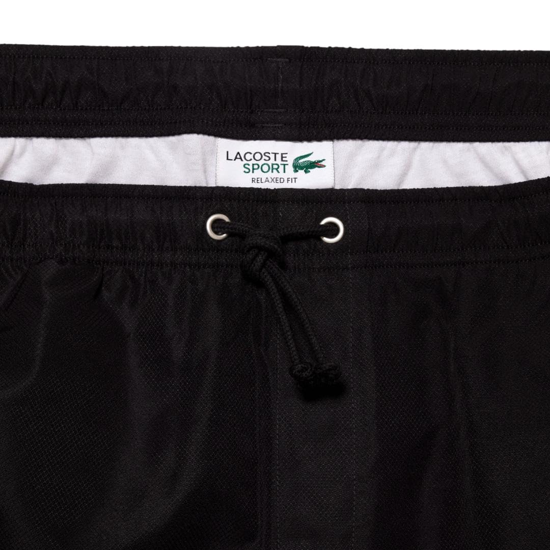 Lacoste Men's Sport Tennis Shorts - Breathable Diamond Weave Fabric for Casual Wear, Gym & Outdoor Activities | Classic Fit & Comfortable Design