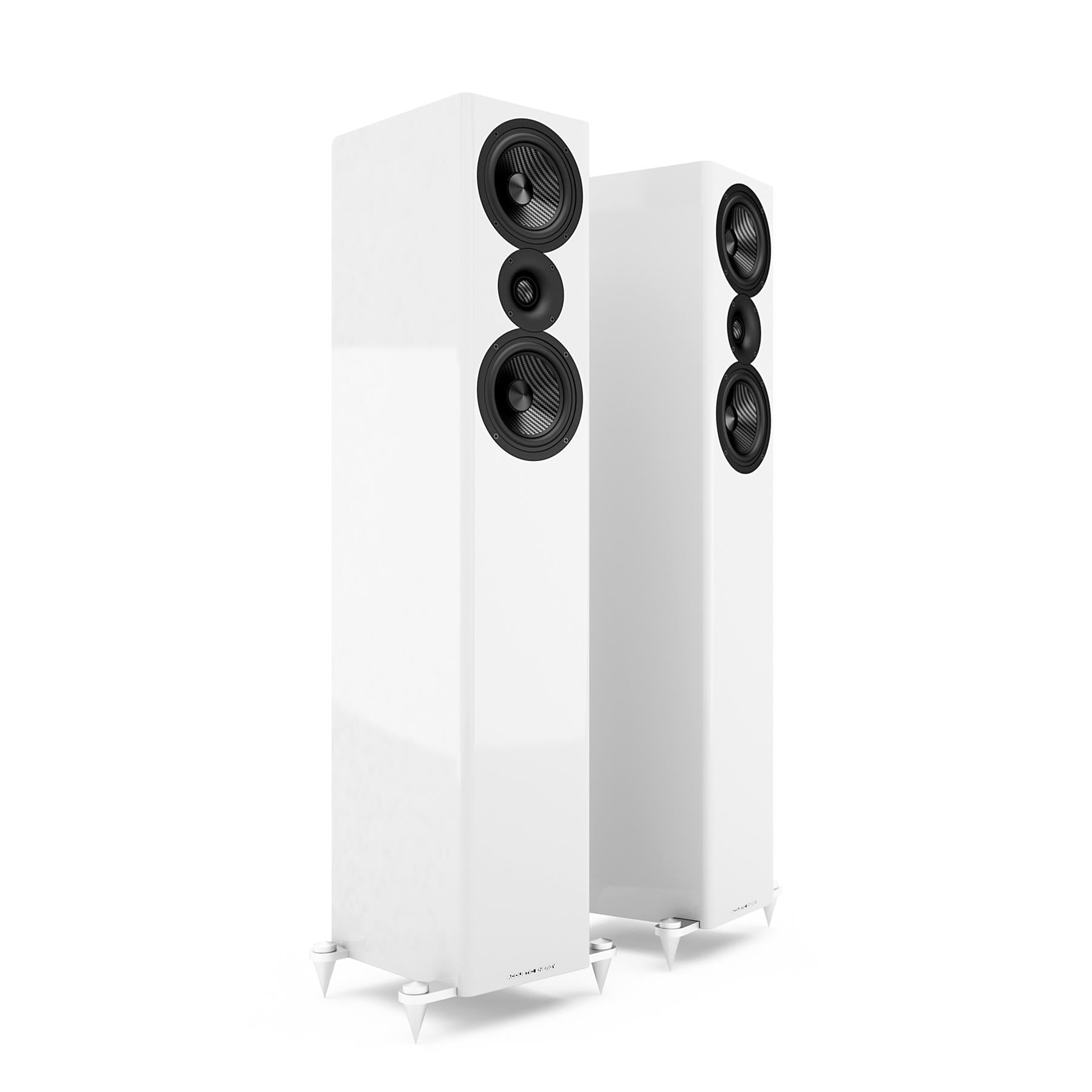 Acoustic Energy AE509 Slim Line Floor Standing Speakers - High-Fidelity Sound for Home Theater & Music Listening - Perfect for Living Room & Entertainment Spaces