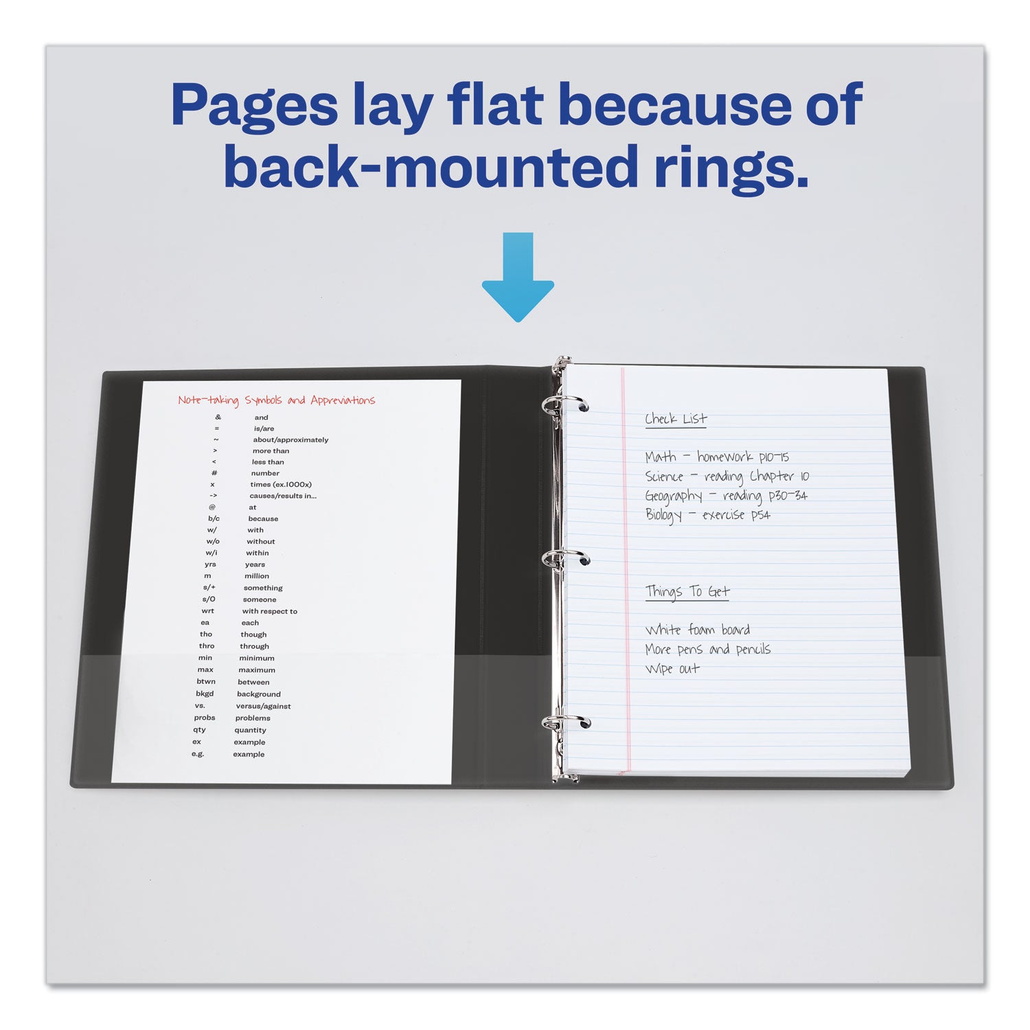 Avery® Economy 3-Ring Binder with Round Rings - 3