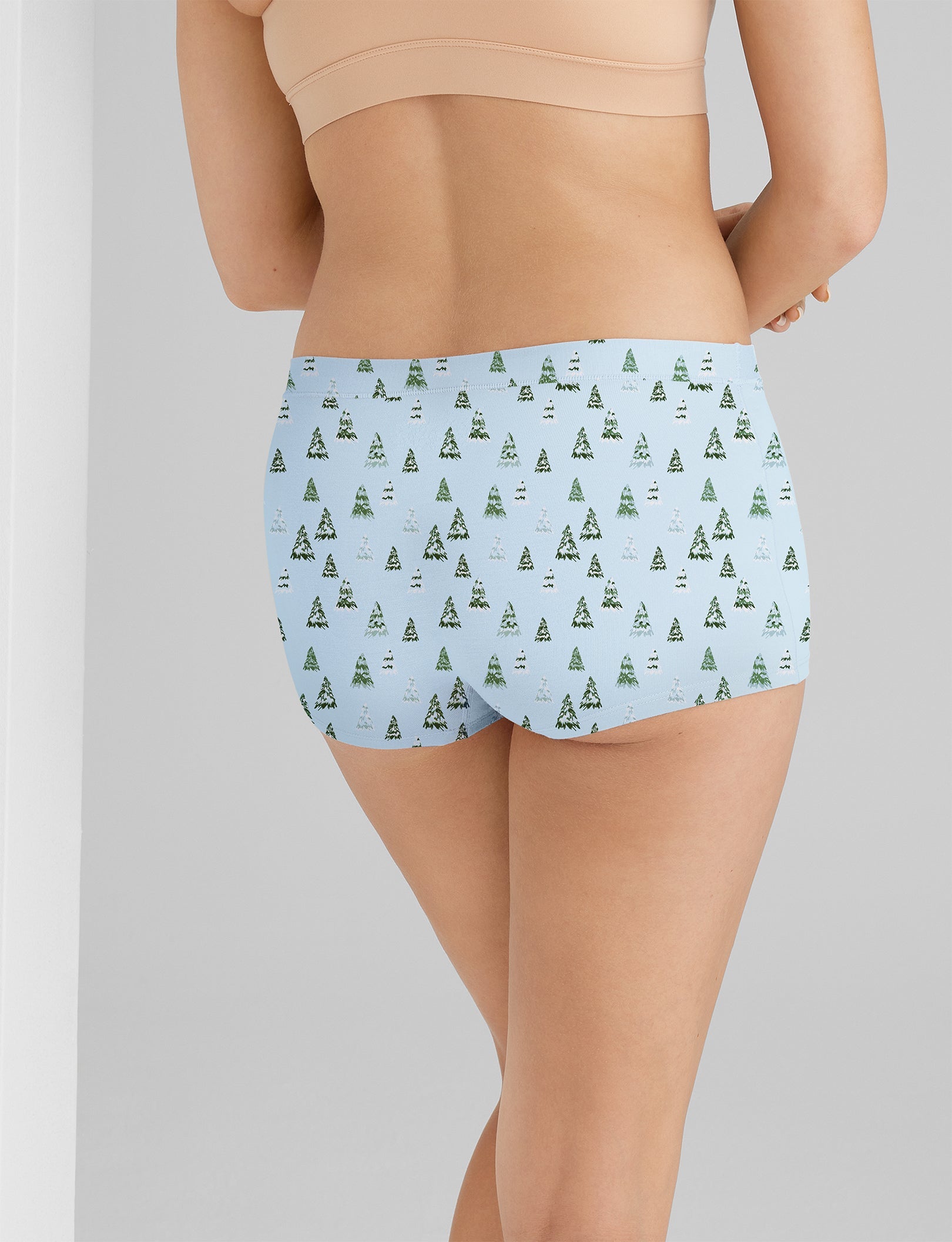 Women's Second Skin Boyshort Underwear - Seamless Comfort for Everyday Wear & Yoga