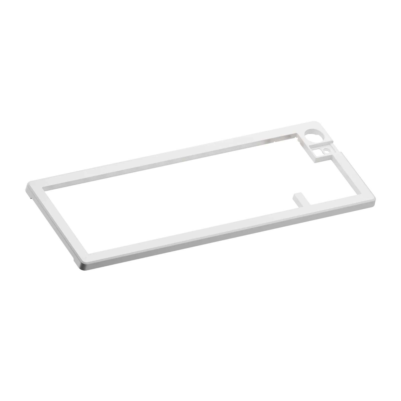 GMMK 3 65% Mechanical Keyboard Top Case - White Plastic Replacement Part for Custom Builds | Perfect for Gaming, Typing & Office Work