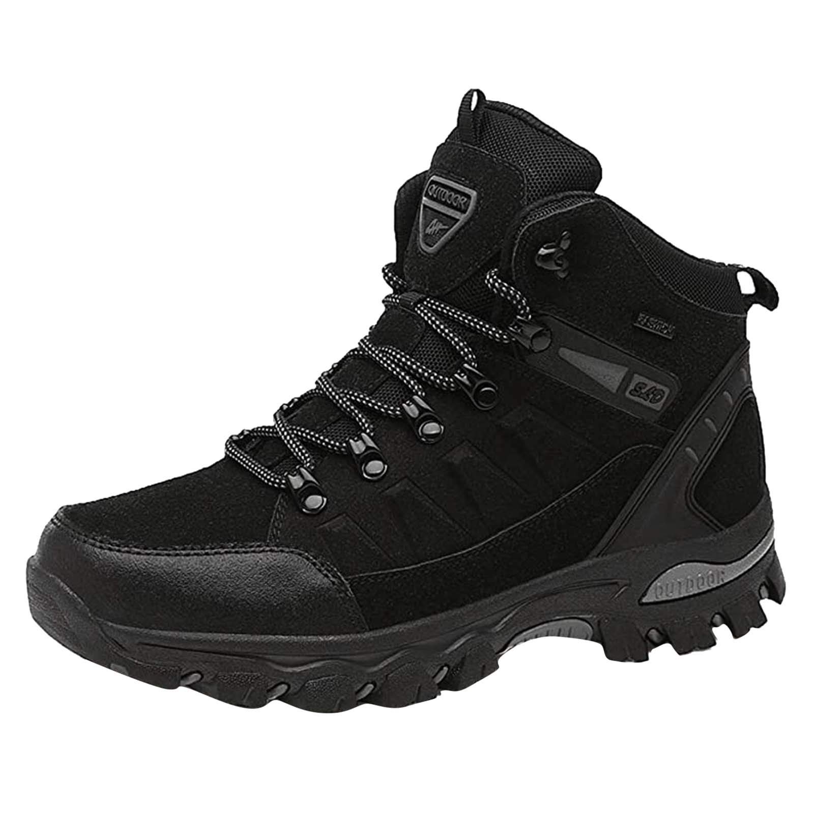 YSJZBS Breathable Mesh Hiking Shoes for Men - Non-Slip Outdoor Climbing Sneakers, Comfortable Couple Walking Shoes Size 13 - Perfect for Trail Hiking, Mountain Climbing & Casual Outdoor Adventures