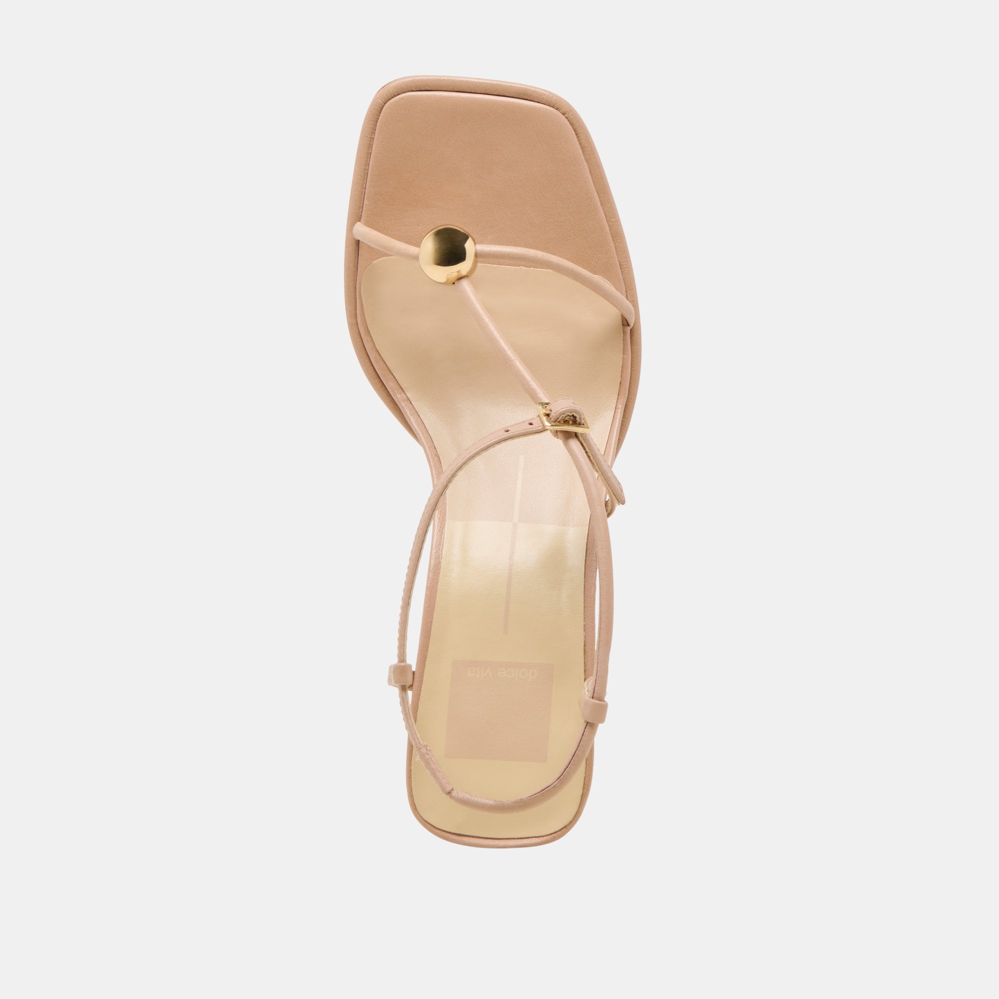 MYLEE Women's Light Tan Leather Heels - Comfortable High Heel Shoes for Work, Party & Evening Wear
