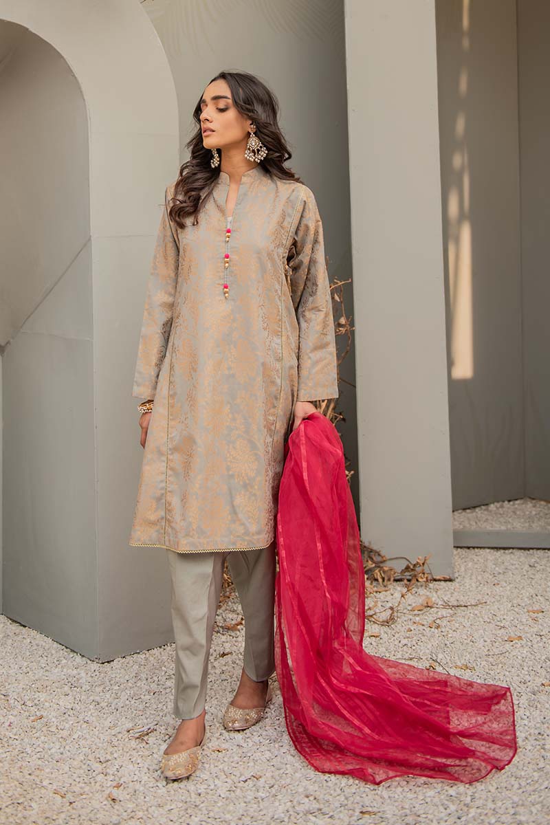 GUL AFSHAN 3-Piece Set - Elegant Floral Design for Women's Fashion, Party Wear, and Special Occasions
