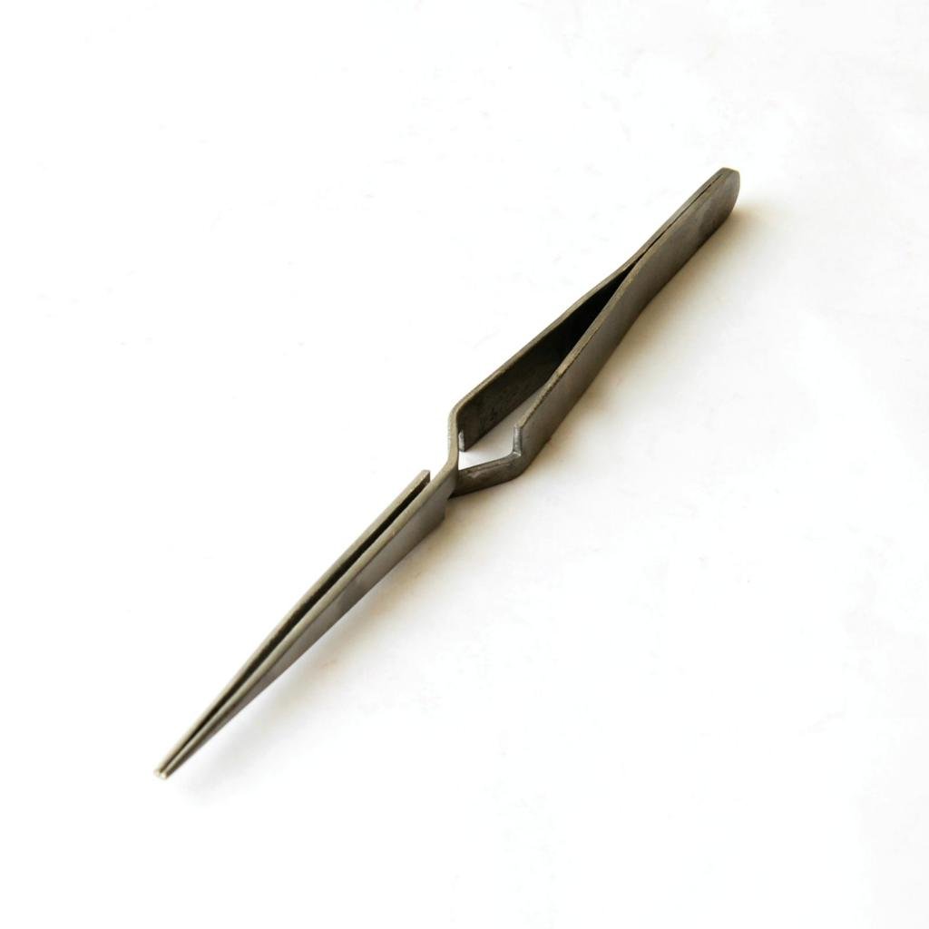 Eurotool Third Hand With Tweezers - HOL-165.00 Soldering Tool for Electronics Repair, Jewelry Making, and Craft Projects - Precision Helping Hands with Magnifying Glass & Alligator Clips