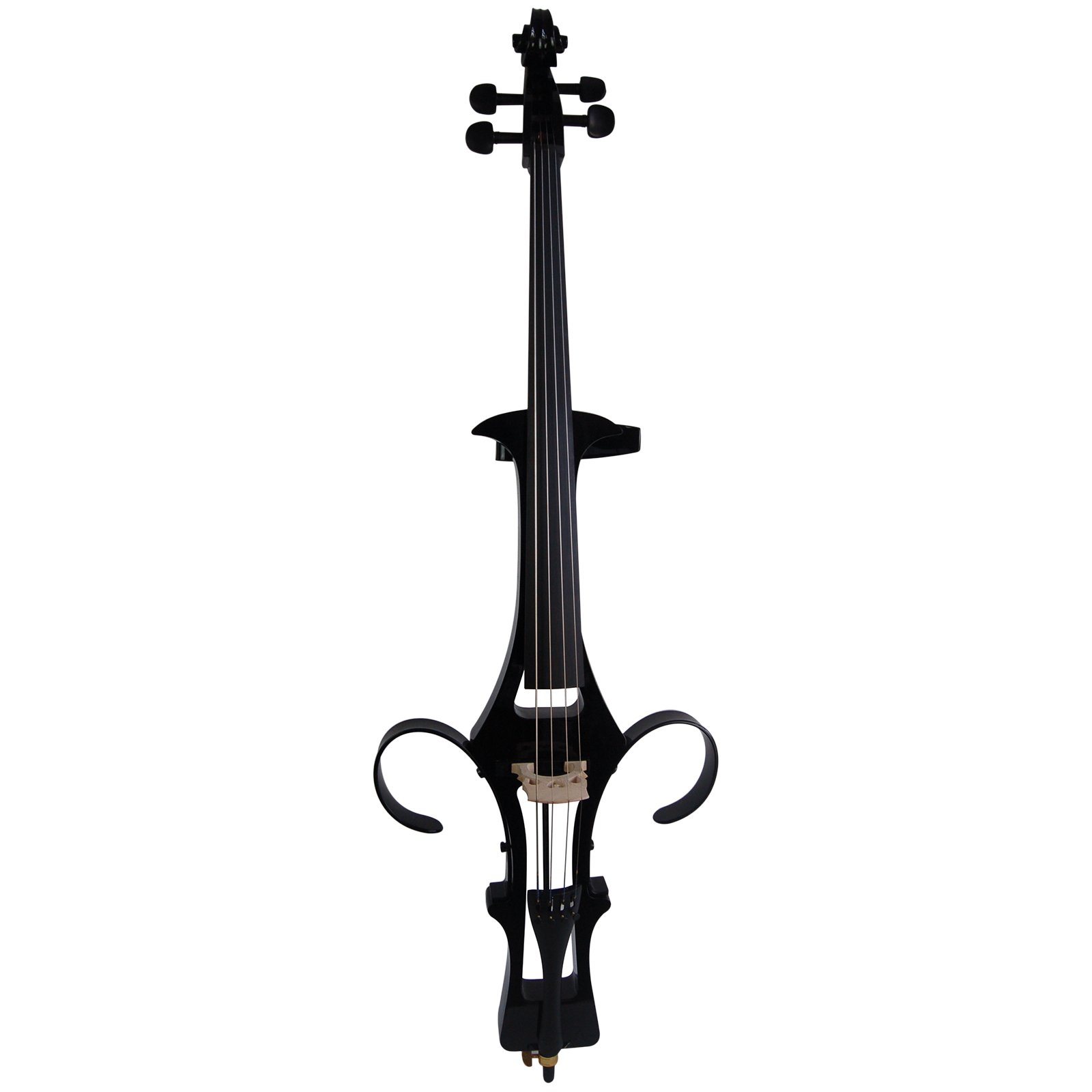 Handmade Professional Solid Wood Electric Cello 4/4 Full Size with Silent Practice Mode - Perfect for Home Practice, Studio Recording & Live Performances