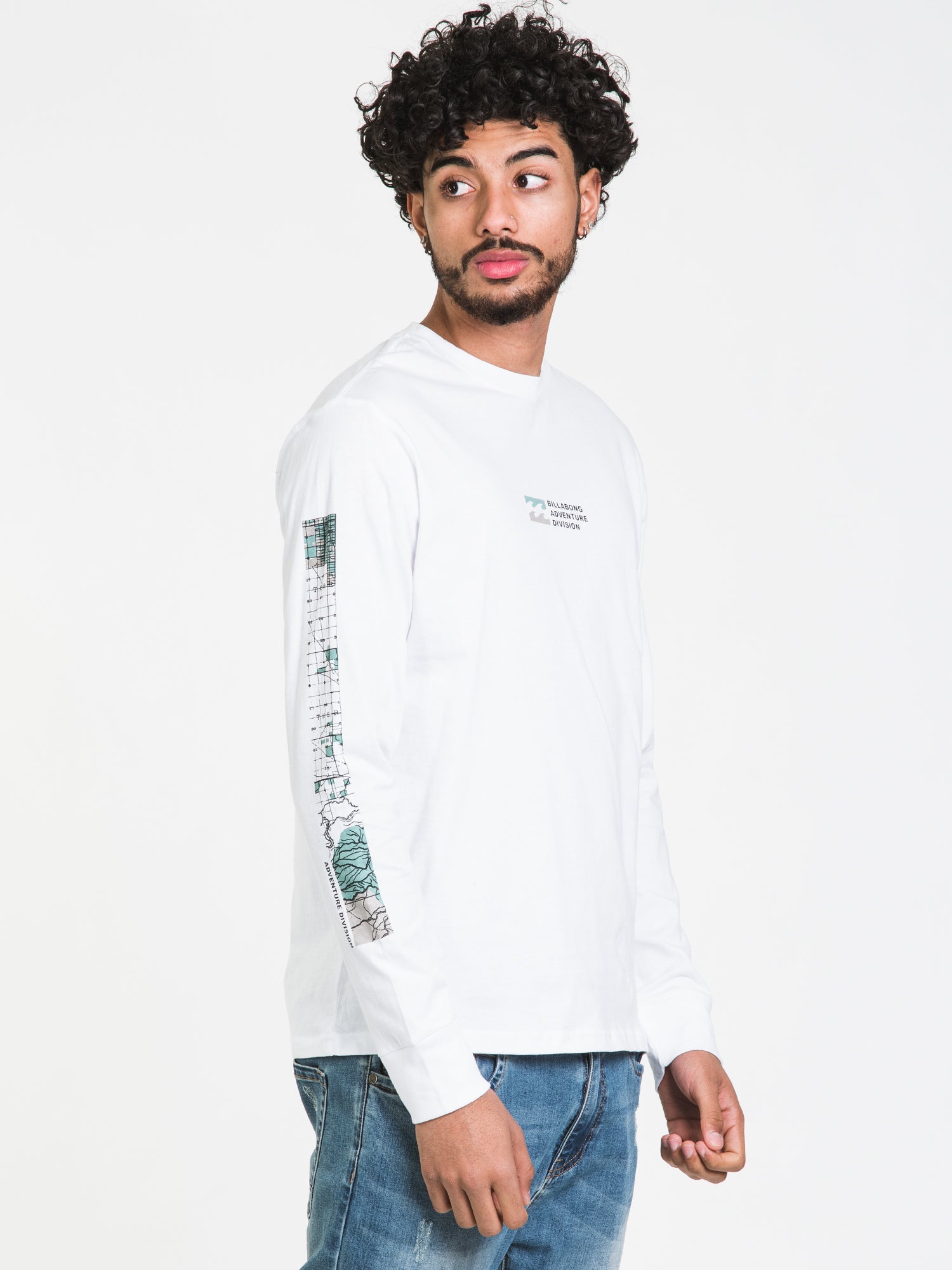 BILLABONG Coordinates Long Sleeve T-Shirt - Men's Casual Graphic Tee for Surfing, Skateboarding & Streetwear | Clearance Sale