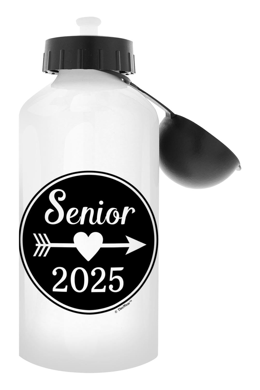 2025 Graduation Party Supplies - Class of 2025 Senior Gift Set with 2-Pack 20oz Aluminum Water Bottles, Carabiner Clip & Sport Top - Perfect for Graduation Celebrations, School Events & Outdoor Activities