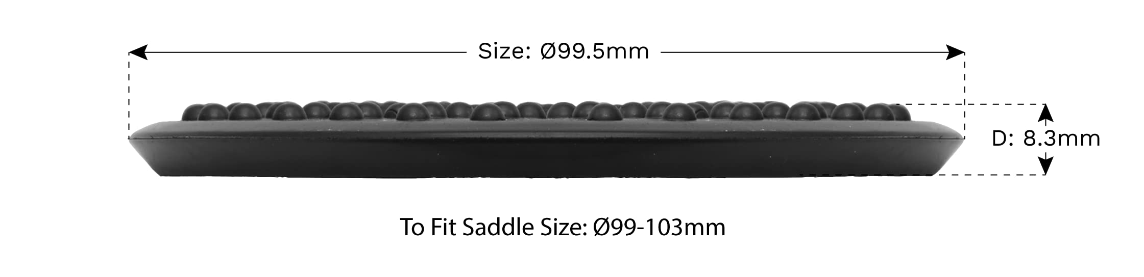 Sealey JP16 Heavy Duty Rubber Jack Pad - 4 Pack for Car Lifting, Leveling & Protection - Ideal for Garage, Workshop & DIY Auto Repairs