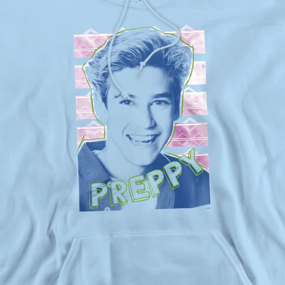 Saved By The Bell Preppy Unisex Adult Pullover Hoodie - Vintage 90s Style Casual Wear for Men & Women | Perfect for College, Streetwear & Retro Fashion Lovers
