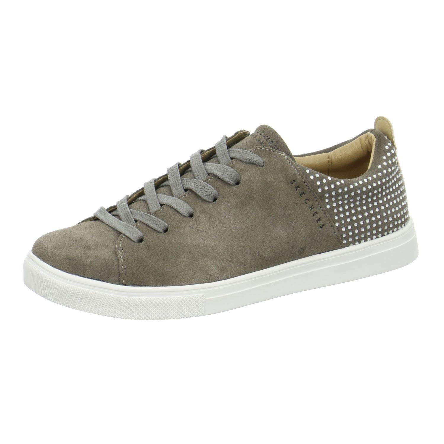 Skechers Women's Moda-Clean Street Fashion Sneakers - Comfortable Walking Shoes for Casual Wear, Work & Travel