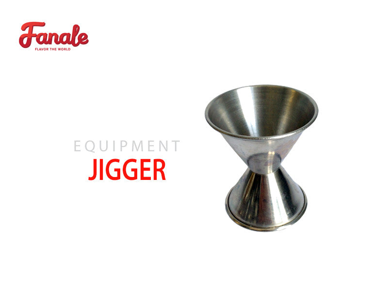 Professional Stainless Steel Jigger for Cocktail Making (3/4 oz to 1.5 oz Dual Measurement) - Perfect for Bartenders, Home Mixologists & Cocktail Enthusiasts