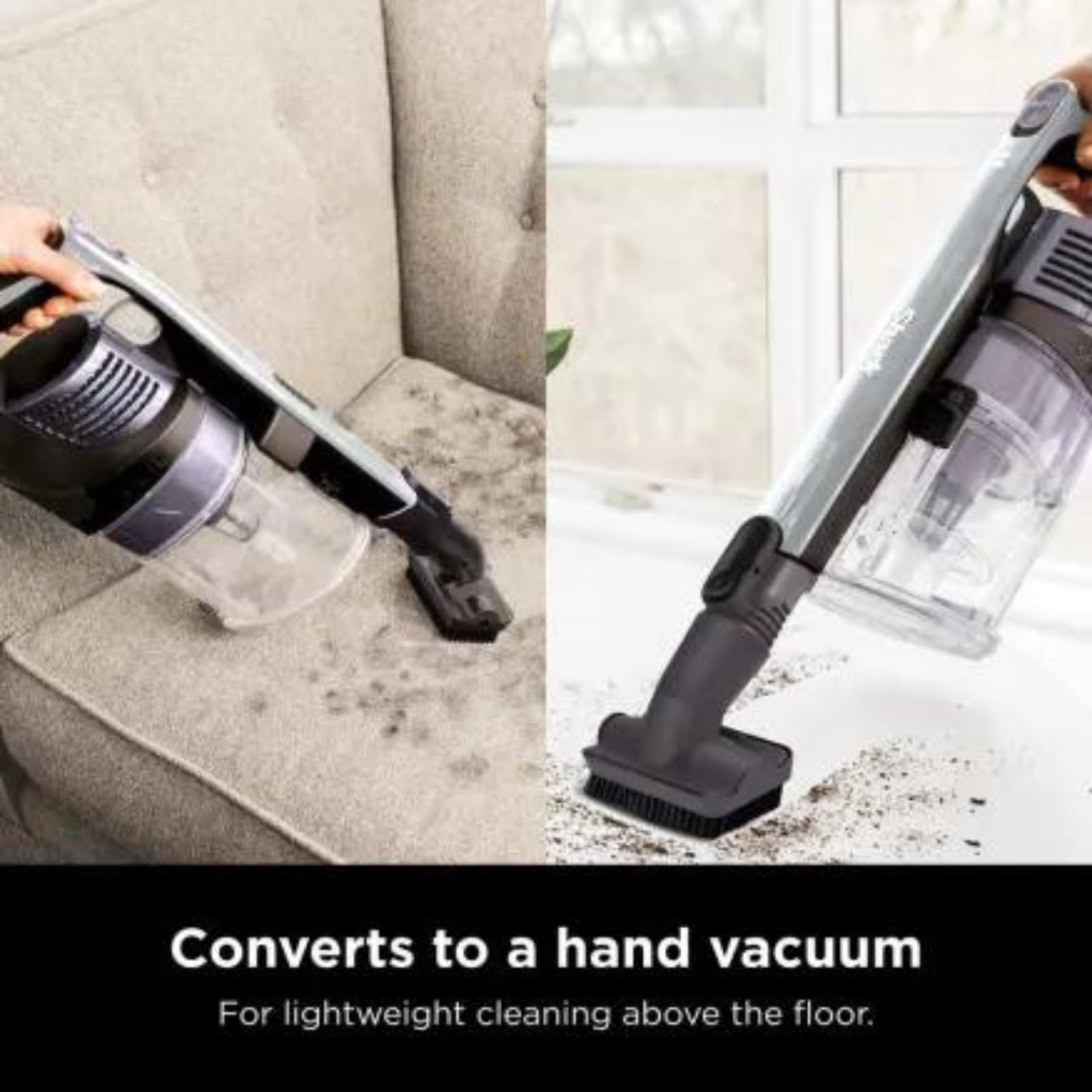 Shark IX141 Pet Cordless Stick Vacuum Cleaner - XL Dust Cup, Lavender (Renewed) | Lightweight for Hardwood Floors & Pet Hair Removal | Perfect for Home Cleaning & Pet Owners