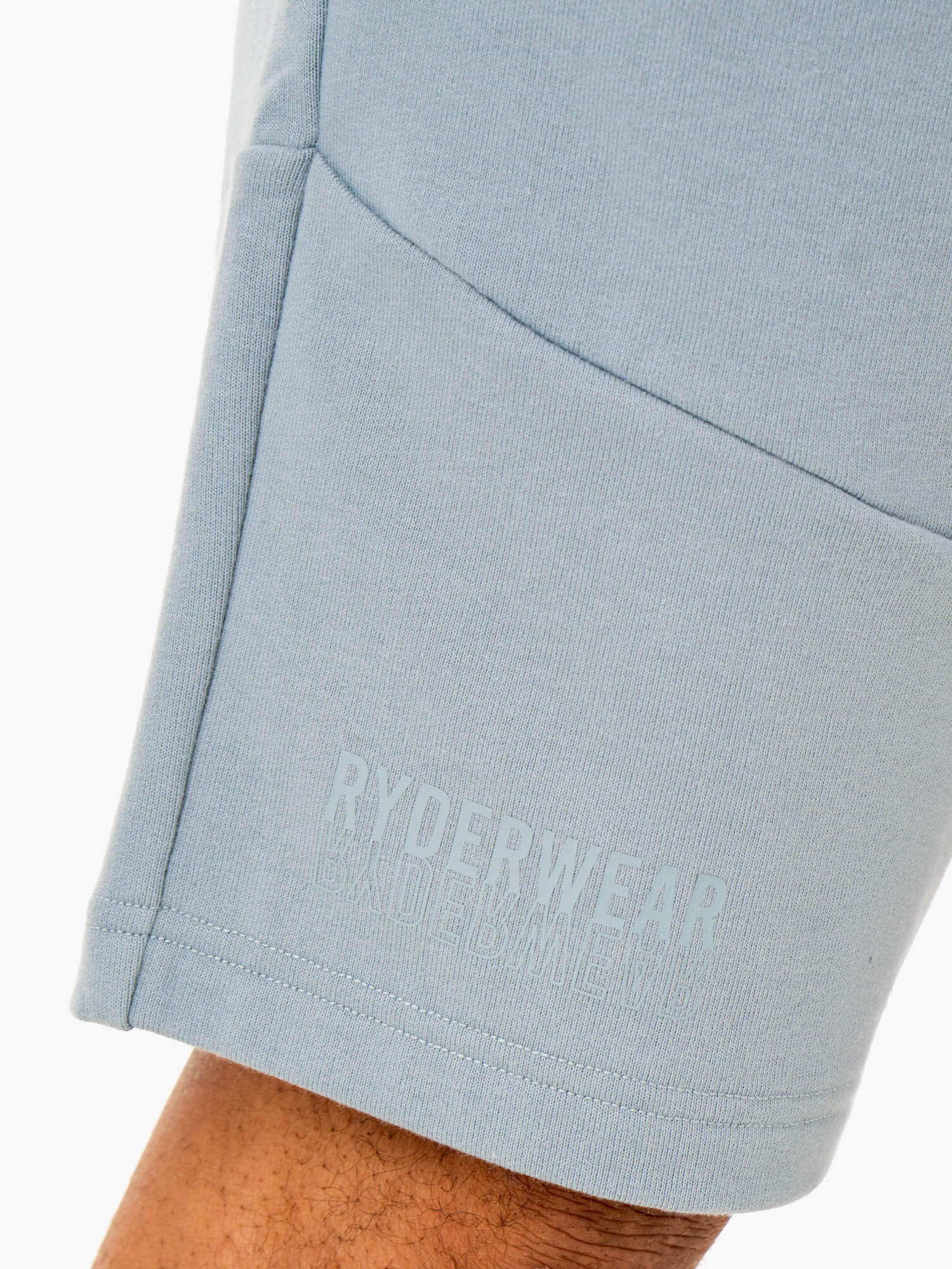 Limitless Track Shorts for Men - Lightweight Running Shorts in Ice Blue | Perfect for Gym, Jogging & Workout