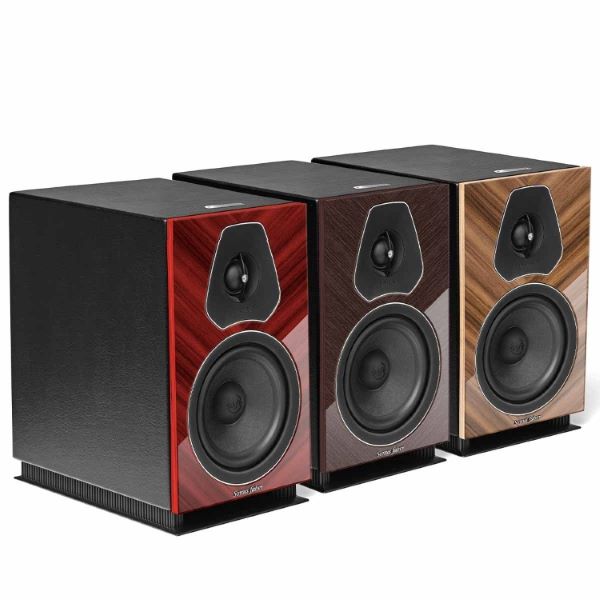 Sonus Faber Lumina II Amator Bookshelf Speakers Pair - High-End Audiophile Bookshelf Loudspeakers in Gloss Red Finish | Perfect for Home Theater & Music Listening Rooms