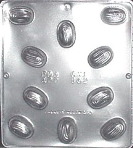 Premium Oval Swirl Chocolate Candy Mold - 162 Cavities for Homemade Candy Making, Baking & DIY Desserts - Perfect for Valentine's Day, Christmas Gifts & Party Treats