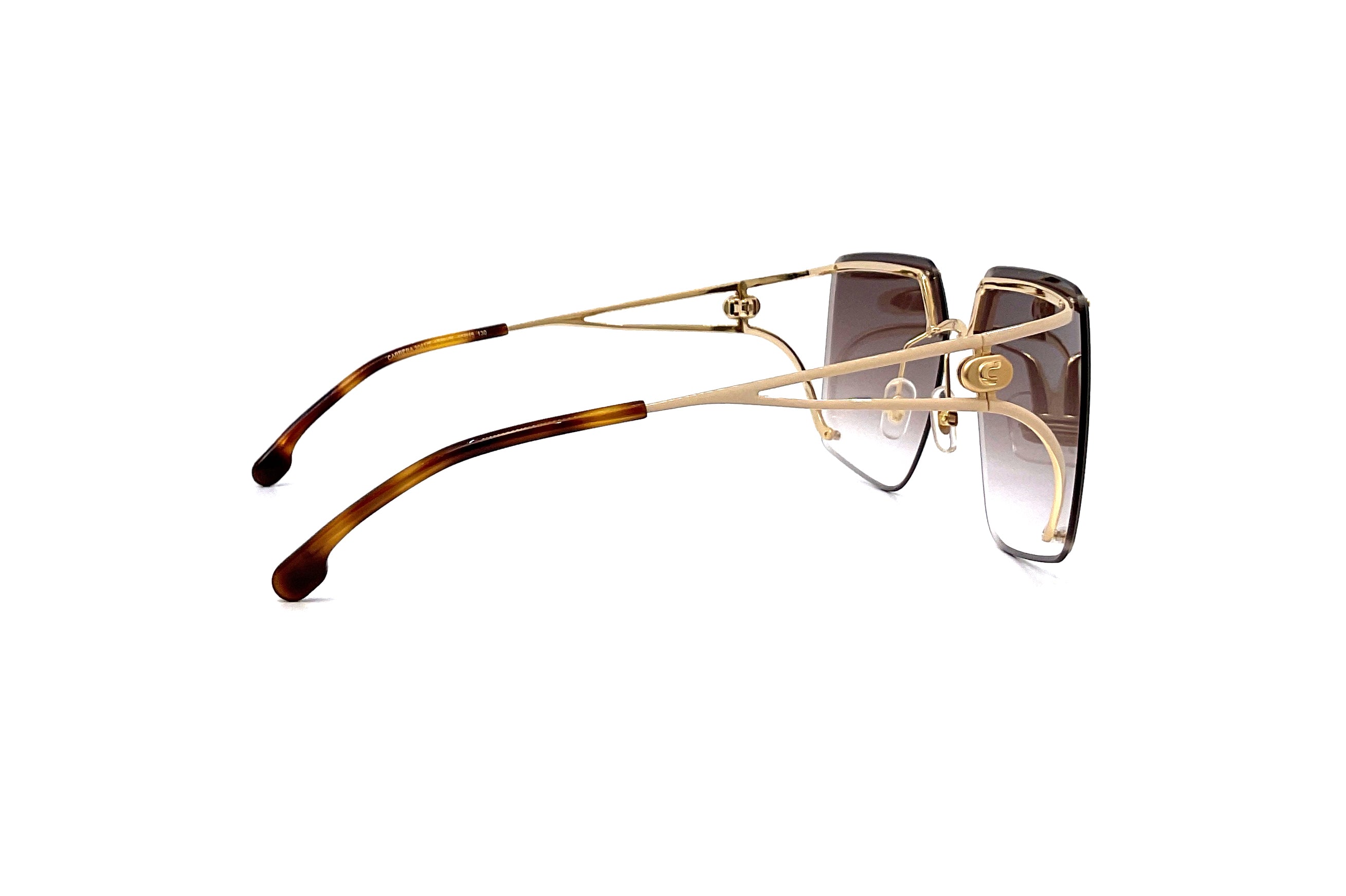 Carrera 3041/S Aviator Sunglasses - Brown Gold Frame with UV Protection - Perfect for Driving, Travel & Outdoor Activities