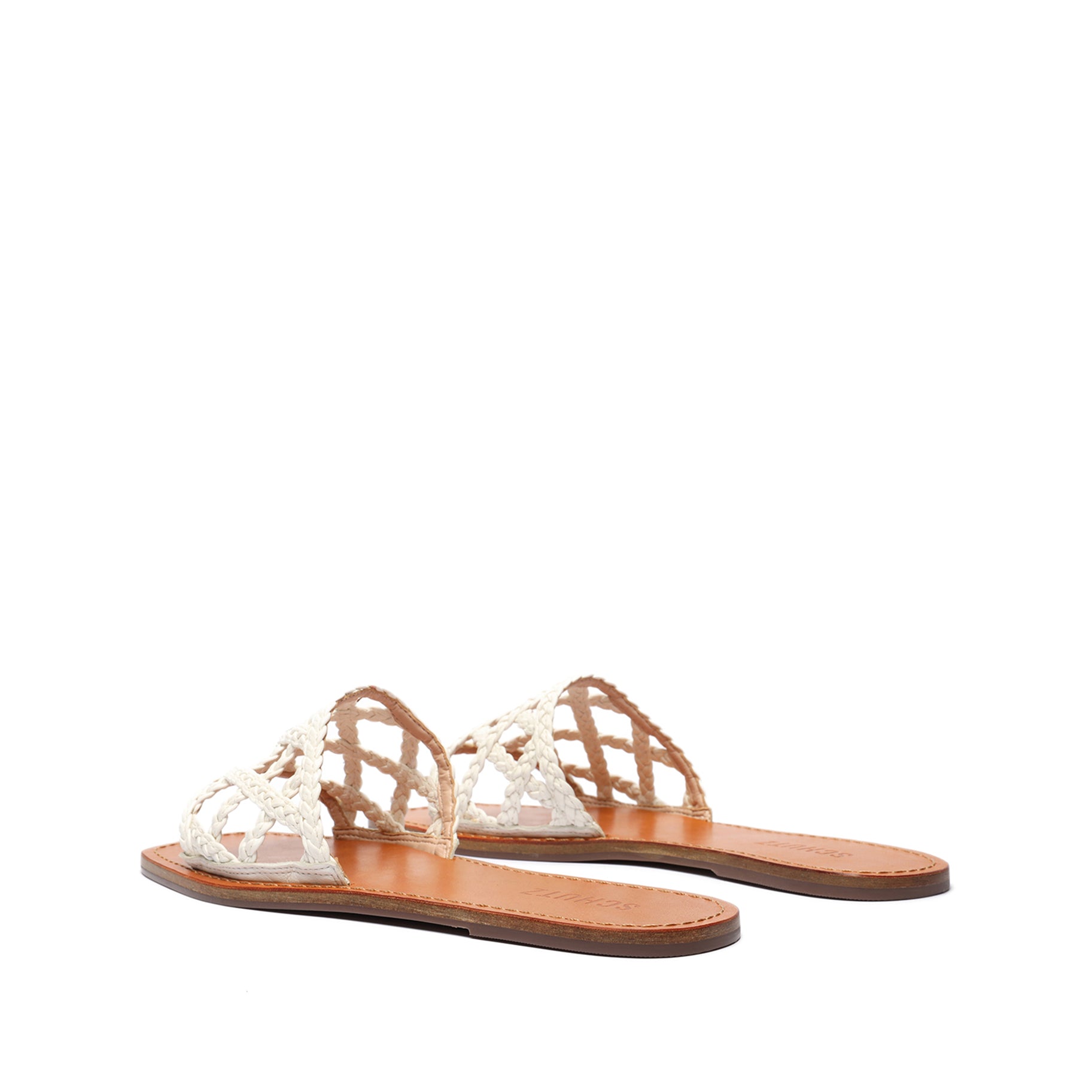 Ericka S21 Women's Flat Sandals - Genuine Leather Comfortable Slip-On Sandals for Walking, Travel & Summer Outfits