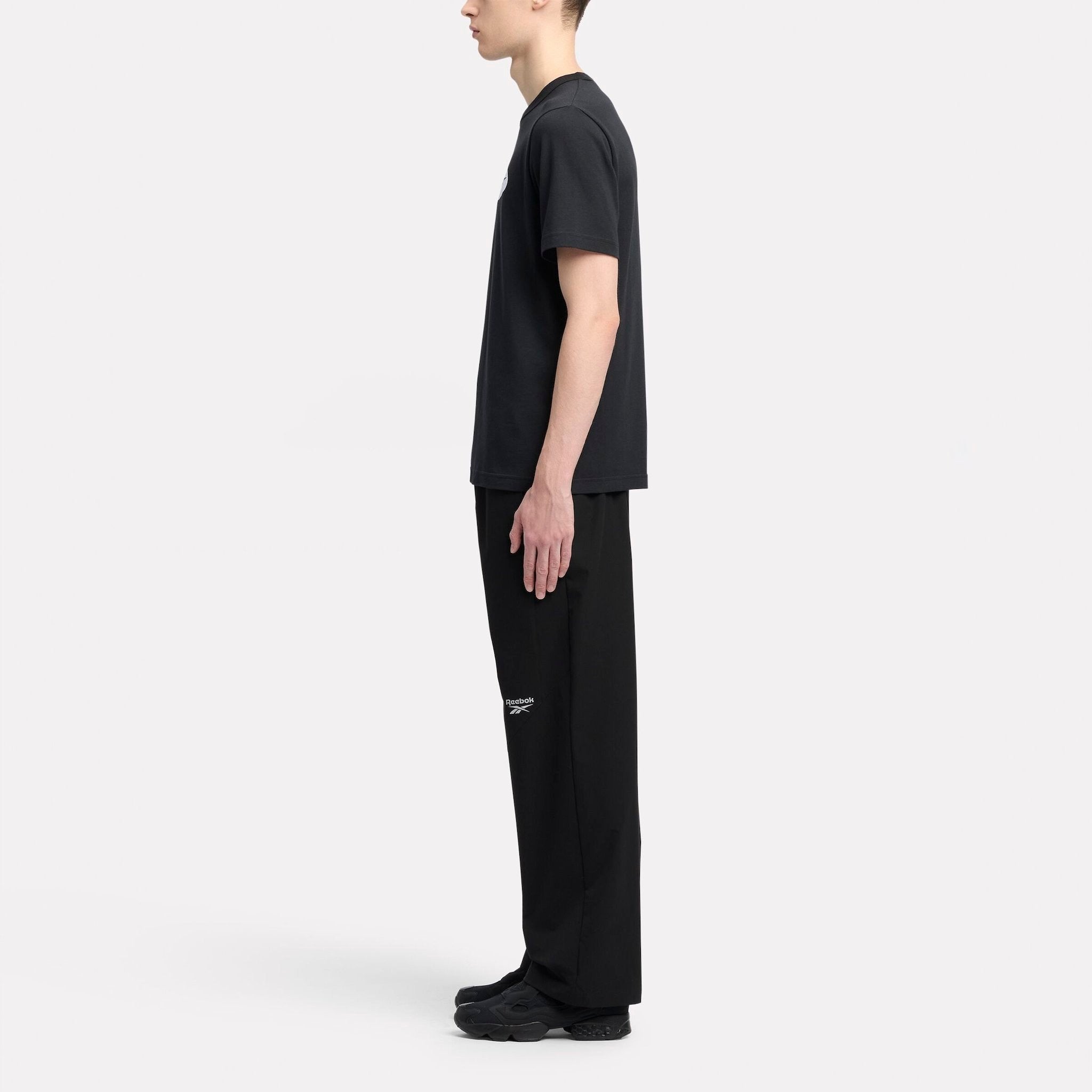 Sportcode Men's Athletic Track Pants - Black - Comfortable Running Joggers for Workout & Gym Training