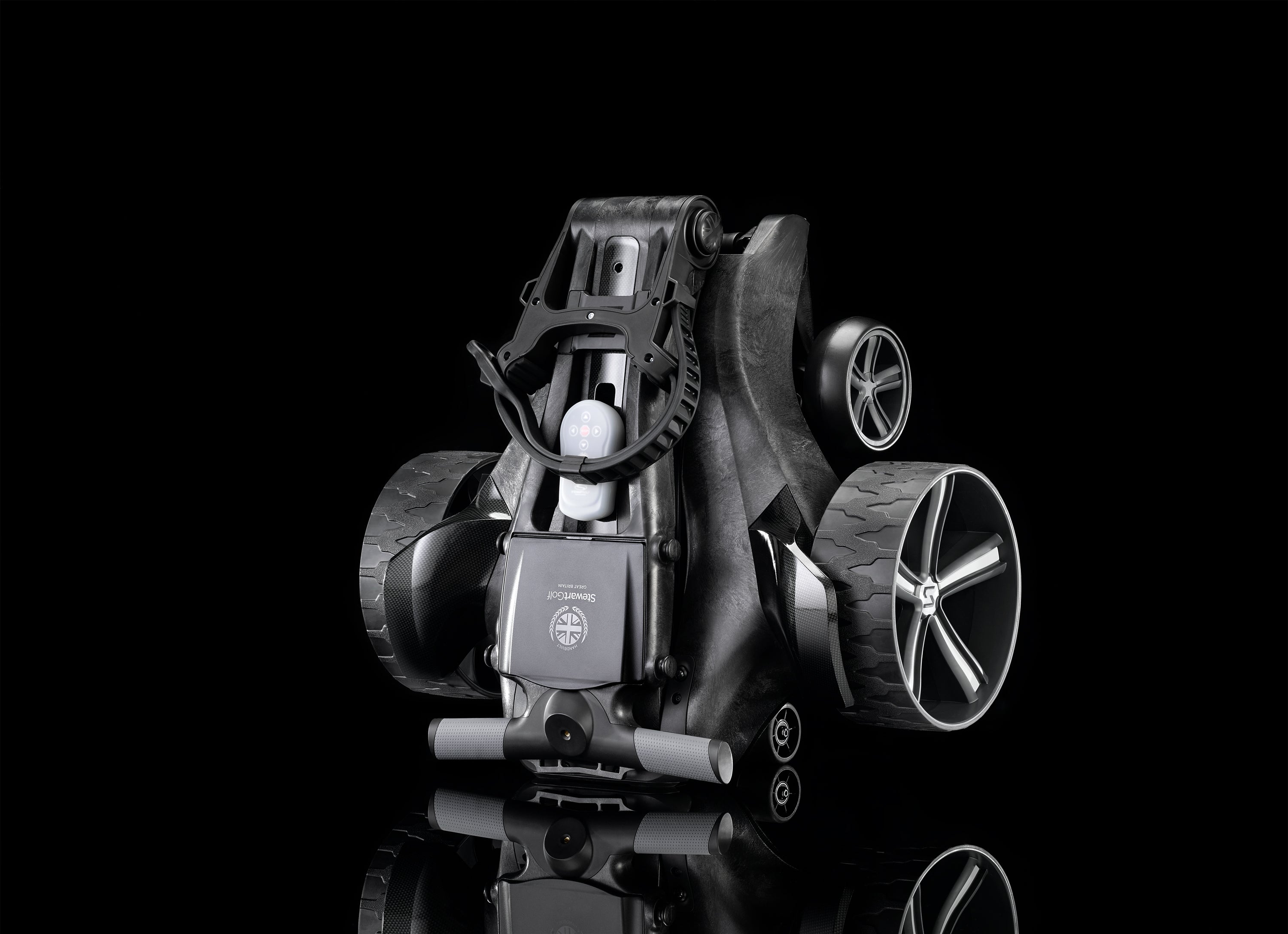 Stewart Golf VERTX Remote Electric Golf Trolley - Lightweight & Portable for Easy Maneuvering | Perfect for Golf Courses & Outdoor Use