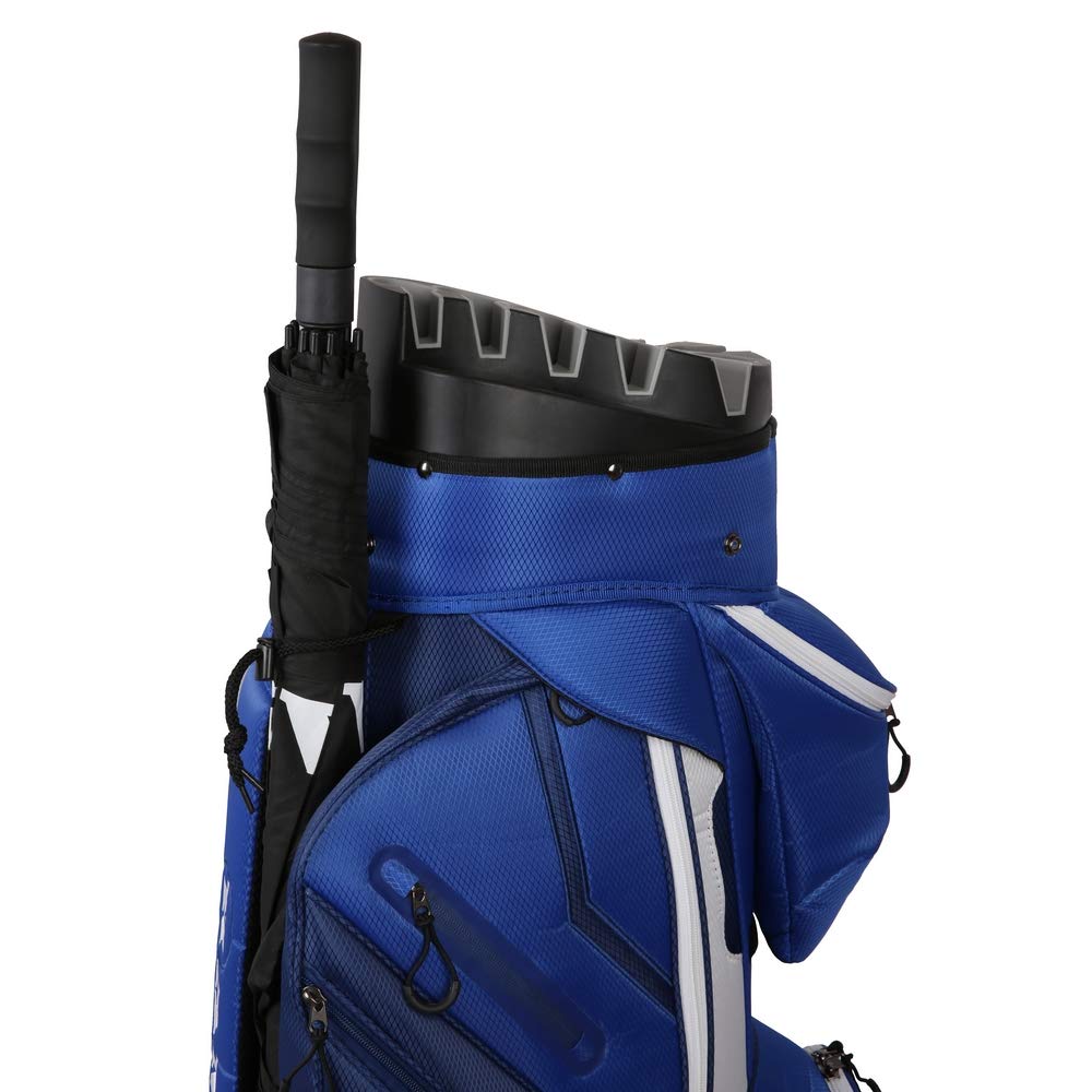 Ram Golf Premium 14-Way Molded Organizer Cart Bag - Durable Golf Bag for Tournaments & Weekend Rounds