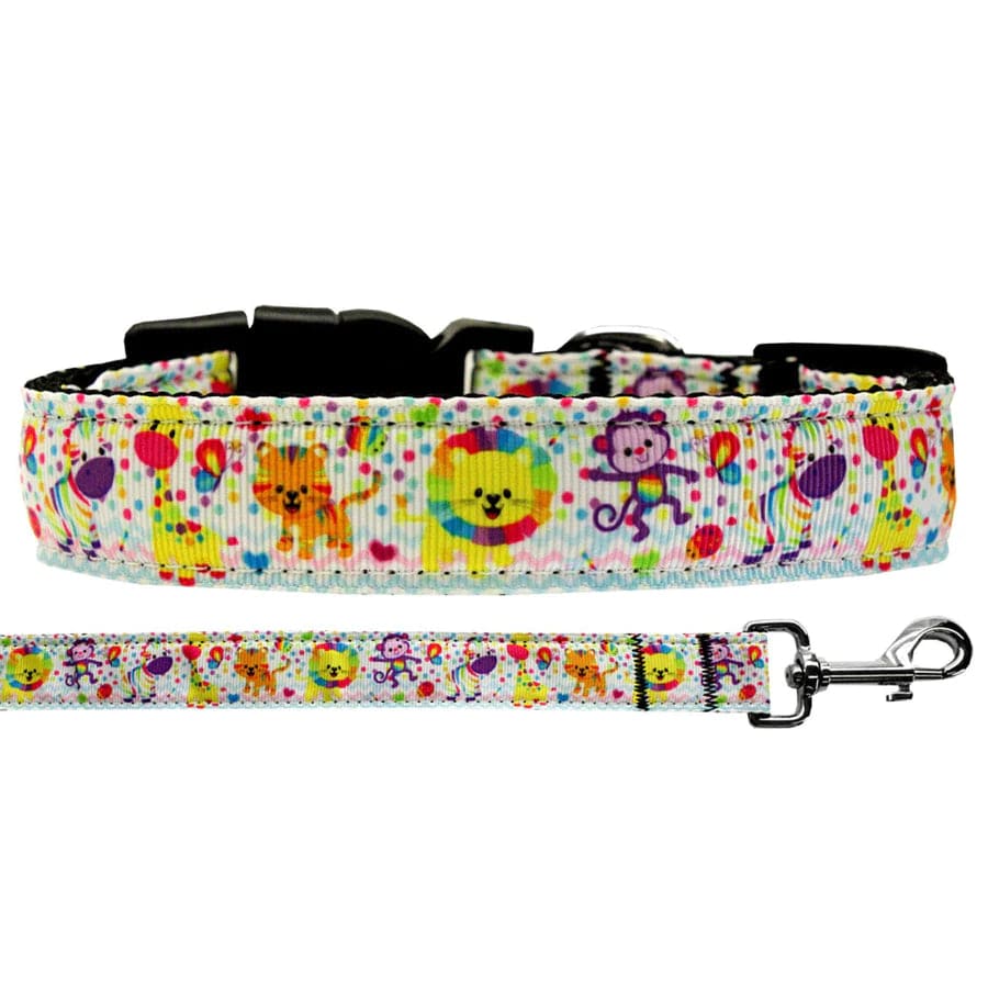 Circus Escape Dog Collar and Leash Set - Adjustable Pet Safety Harness for Small Medium Large Dogs - Perfect for Walking, Training, and Outdoor Adventures