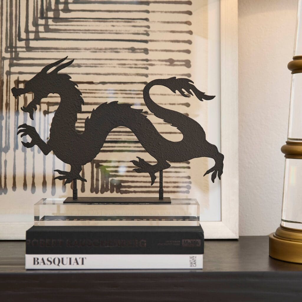Cyan Design 11703 Shenron Dragon Statue - Black Horizontal Collectible Figurine for Home Decor, Anime Display, and Gift Giving